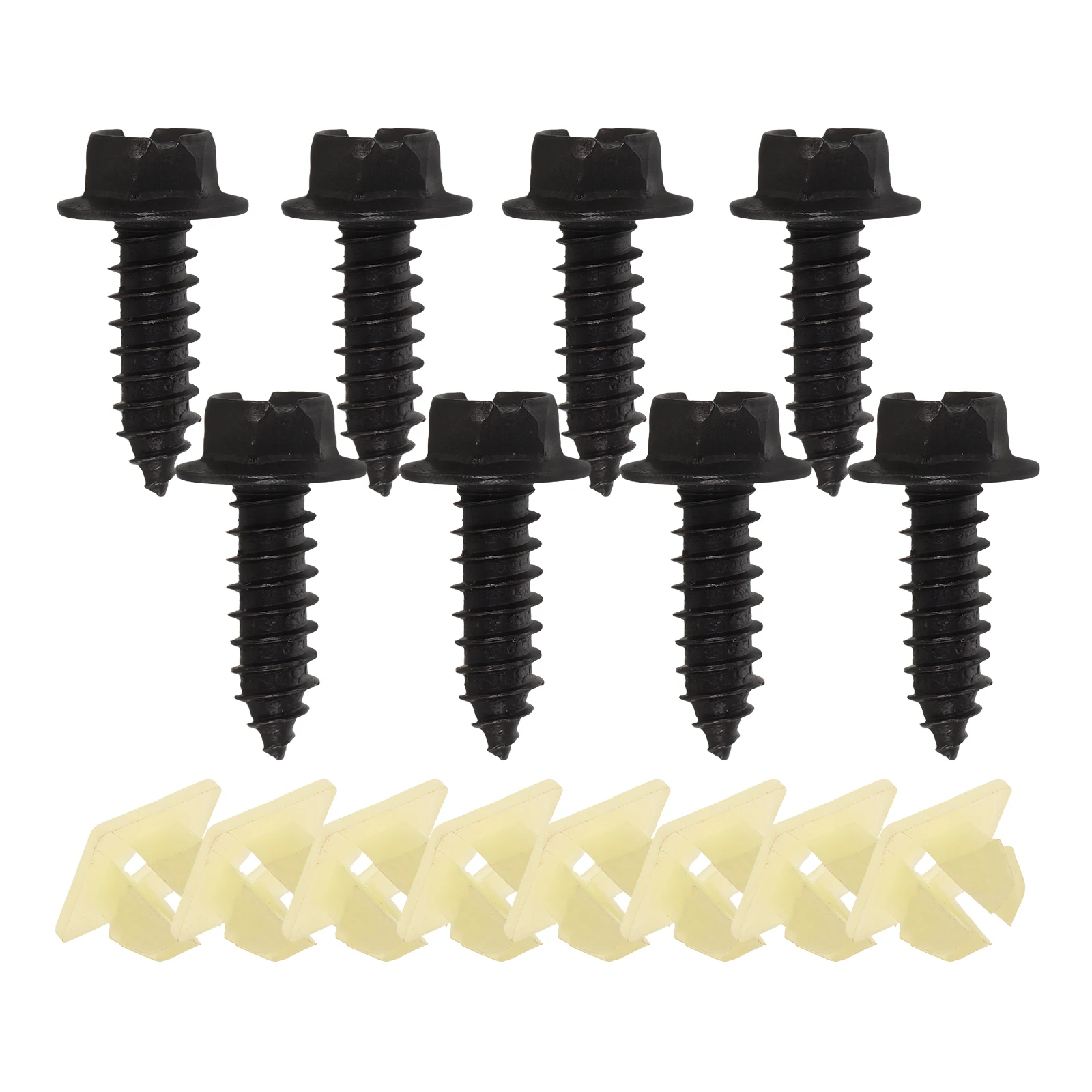 16pcs Car Bumper Rivet Clips Repair Fasteners Screw Base Set Lightweight Body Fixing Metal Plastic Assortment
16pcs Car Bumper Rivet Clips Repair Fasteners Screw Base Set Lightweight Body Fixing Metal Plastic Assortment