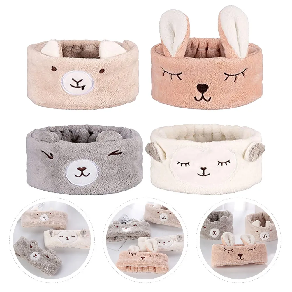 4 Pcs Headbands for Makeup Spa Women Trendy Elastic Face Washing Hairbands
4 Pcs Headbands for Makeup Spa Women Trendy Elastic Face Washing Hairbands