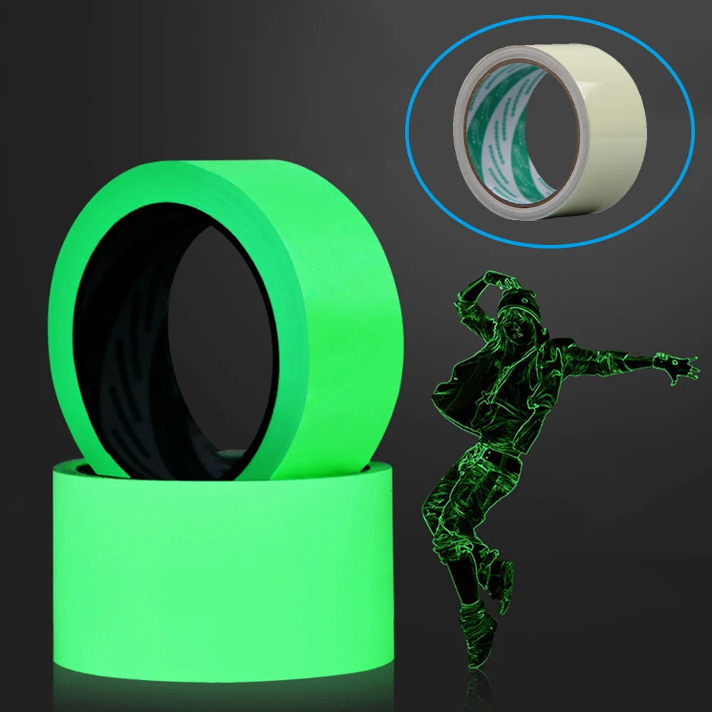 Green Luminous Tape Self-adhesive Warning Tape Night Vision Glow In Dark Safety Security Home Decoration Tapes 1/3/5Meter
Green Luminous Tape Self-adhesive Warning Tape Night Vision Glow In Dark Safety Security Home Decoration Tapes 1/3/5Meter
