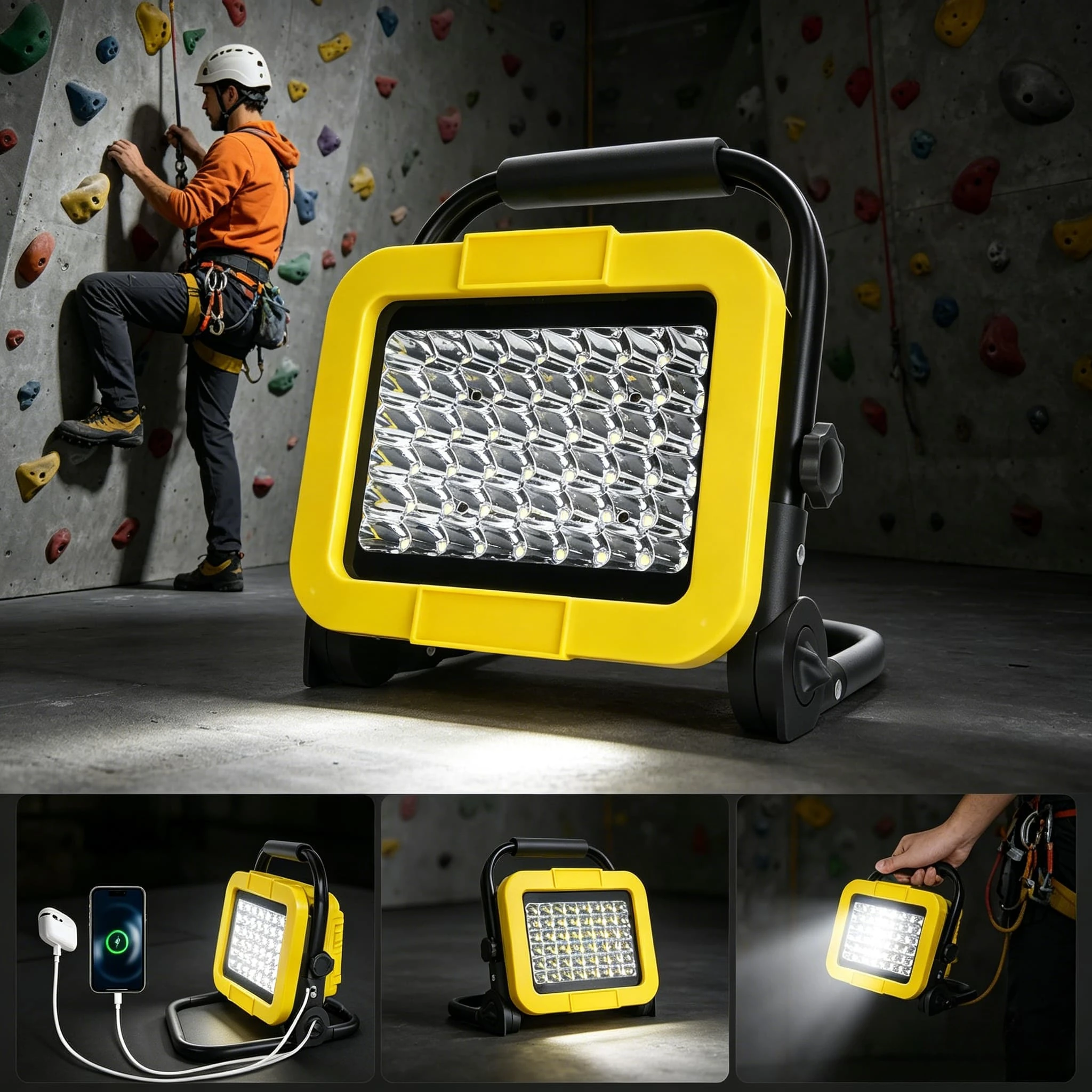 Portable Cordless LED Work Light For Dewalt 20V Battery Handheld Outdoor Emergency Spotlight For Working Fishing Camping Use
Portable Cordless LED Work Light For Dewalt 20V Battery Handheld Outdoor Emergency Spotlight For Working Fishing Camping Use
