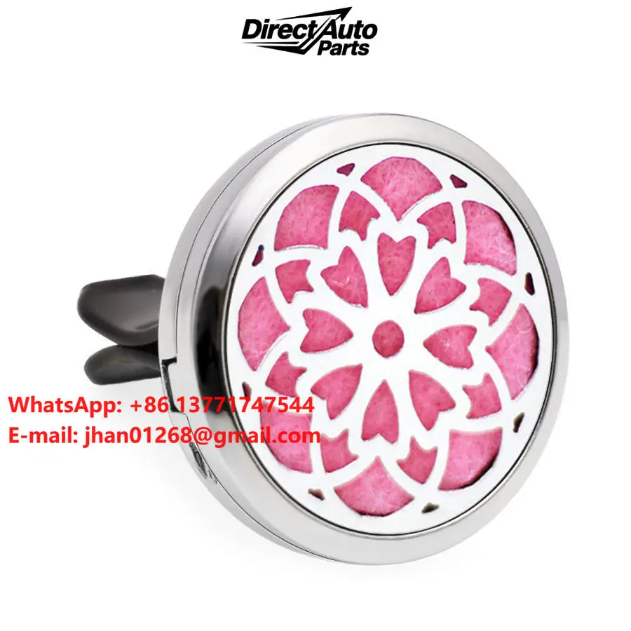 Aromatherapy Car Vent Clip Stainless Steel Diffuser Locket Colorful Felt Pads for Essential Oil Scent Diffusion
Aromatherapy Car Vent Clip Stainless Steel Diffuser Locket Colorful Felt Pads for Essential Oil Scent Diffusion