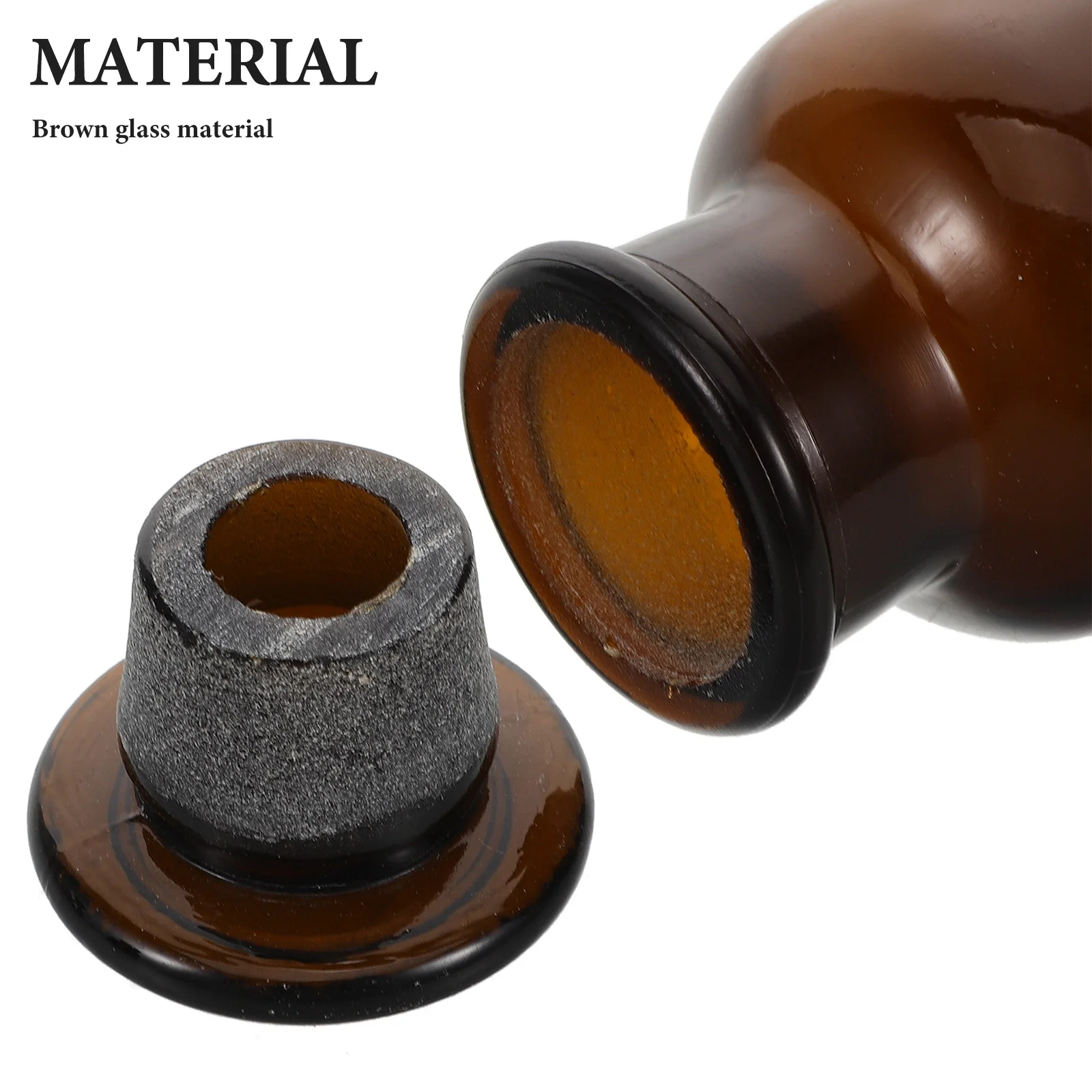 3 шт., 60 мл янтарные стеклянные бутылки для реагентов с широким горлышком и капельницей - герметичные контейнеры с УФ-защитой для хранения химикатов/масел
3 шт., 60 мл янтарные стеклянные бутылки для реагентов с широким горлышком и капельницей - герметичные контейнеры с УФ-защитой для хранения химикатов/масел