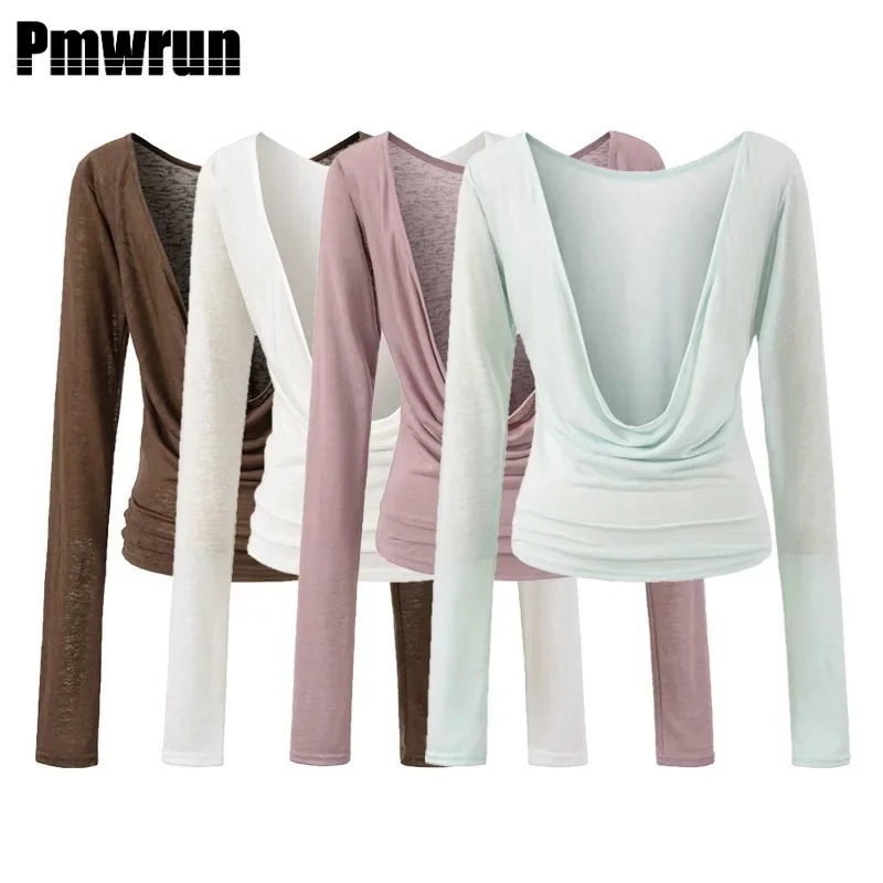 Женский комплект для йоги с длинными рукавами и вставками для груди, высокой эластичностью, быстросохнущий, спортивный, для фитнеса, состоящий из двух предметов.
Женский комплект для йоги с длинными рукавами и вставками для груди, высокой эластичностью, быстросохнущий, спортивный, для фитнеса, состоящий из двух предметов.