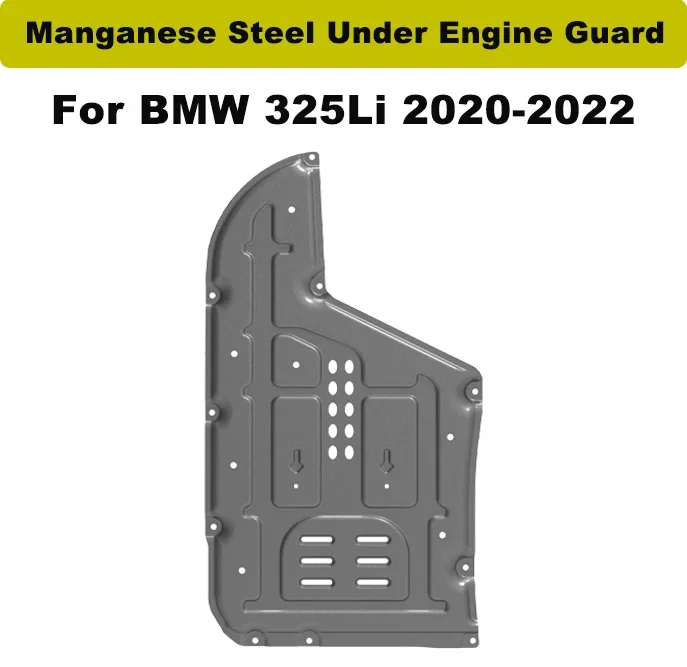 For BMW 325Li 2020-2022 Manganese Steel Under Engine Guard Protection Device Engine Bonnets Engine Shield Car Accessories.
For BMW 325Li 2020-2022 Manganese Steel Under Engine Guard Protection Device Engine Bonnets Engine Shield Car Accessories.