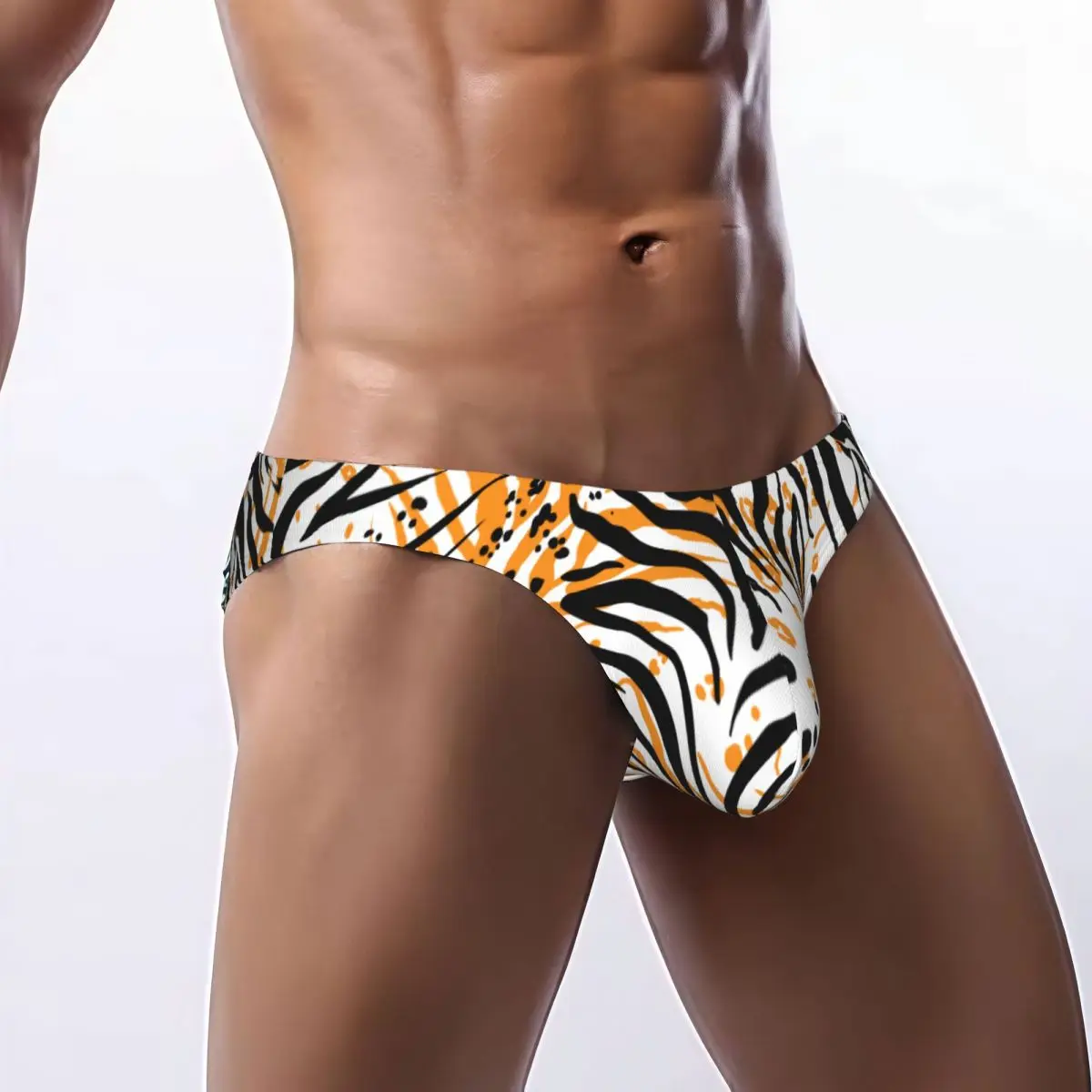 Men's Panties Man Briefs Tiger Skin Pattern Sexy Underwear Male Bikini Underpants
Men's Panties Man Briefs Tiger Skin Pattern Sexy Underwear Male Bikini Underpants