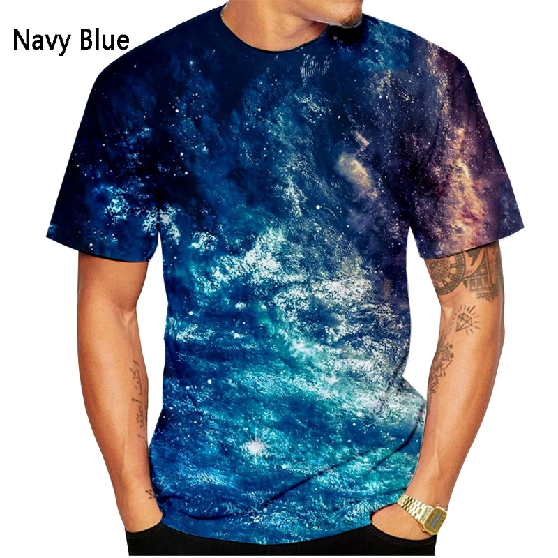 Summer casual fashion men's short sleeved T-shirt purple galaxy 3D printed T-shirt breathable outdoor sports men's top
Summer casual fashion men's short sleeved T-shirt purple galaxy 3D printed T-shirt breathable outdoor sports men's top