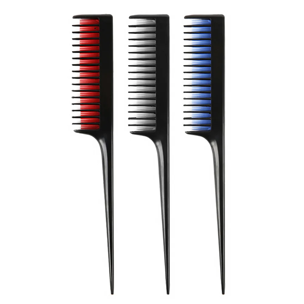 3pcs Styling Plastic Hair Detangling Hairdressing Combs Tip Tail Combs Lightweight Practical Comfortable Travel
3pcs Styling Plastic Hair Detangling Hairdressing Combs Tip Tail Combs Lightweight Practical Comfortable Travel