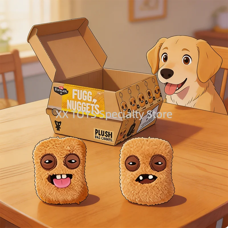 Original Fuggler Fugg Nuggets Series Chicken Nugget-shaped Keychain Blind Box Toy 12cm Soft Stuffed Kids Birthday Surprise Gifts
Original Fuggler Fugg Nuggets Series Chicken Nugget-shaped Keychain Blind Box Toy 12cm Soft Stuffed Kids Birthday Surprise Gifts