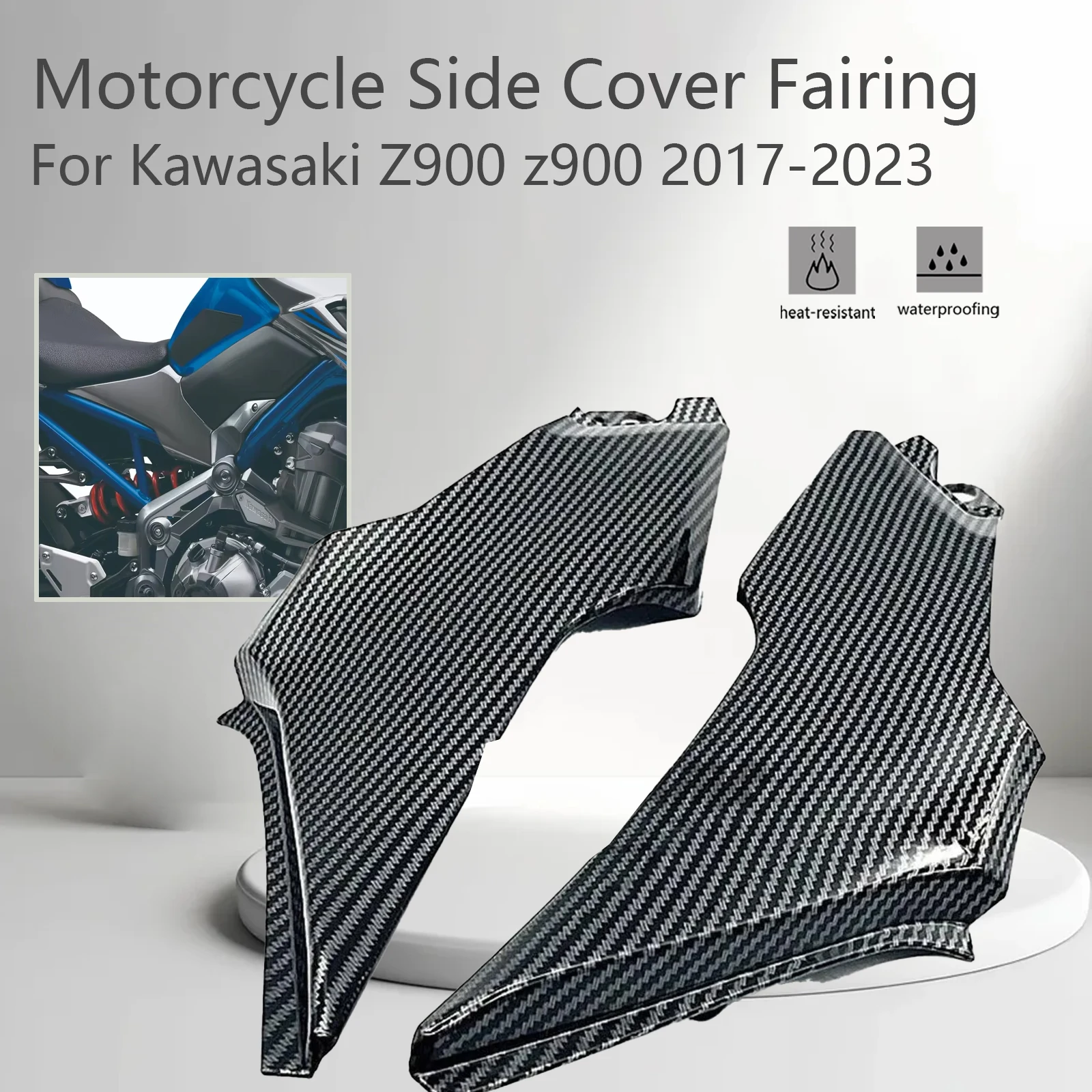 Motorcycle Accessories Seat Frame Side Cover Fairing ABS Carbon Fibre For Kawasaki Z900 z900 2017 2018 2019 2020 2022 2023
Motorcycle Accessories Seat Frame Side Cover Fairing ABS Carbon Fibre For Kawasaki Z900 z900 2017 2018 2019 2020 2022 2023