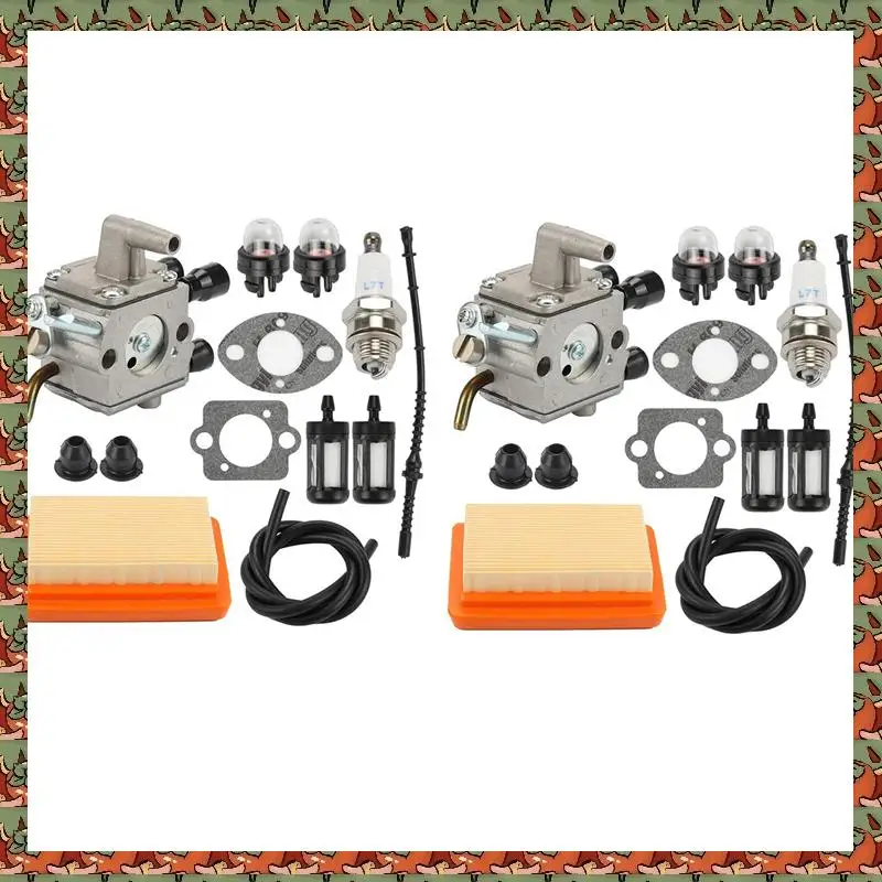 ABLQ 2X Carburetor Air Filter Bulb Fuel Repower Kit Fit For Stihl FS120 FS200 FS250 FS300 FS350 FR450 String Trimmer
ABLQ 2X Carburetor Air Filter Bulb Fuel Repower Kit Fit For Stihl FS120 FS200 FS250 FS300 FS350 FR450 String Trimmer