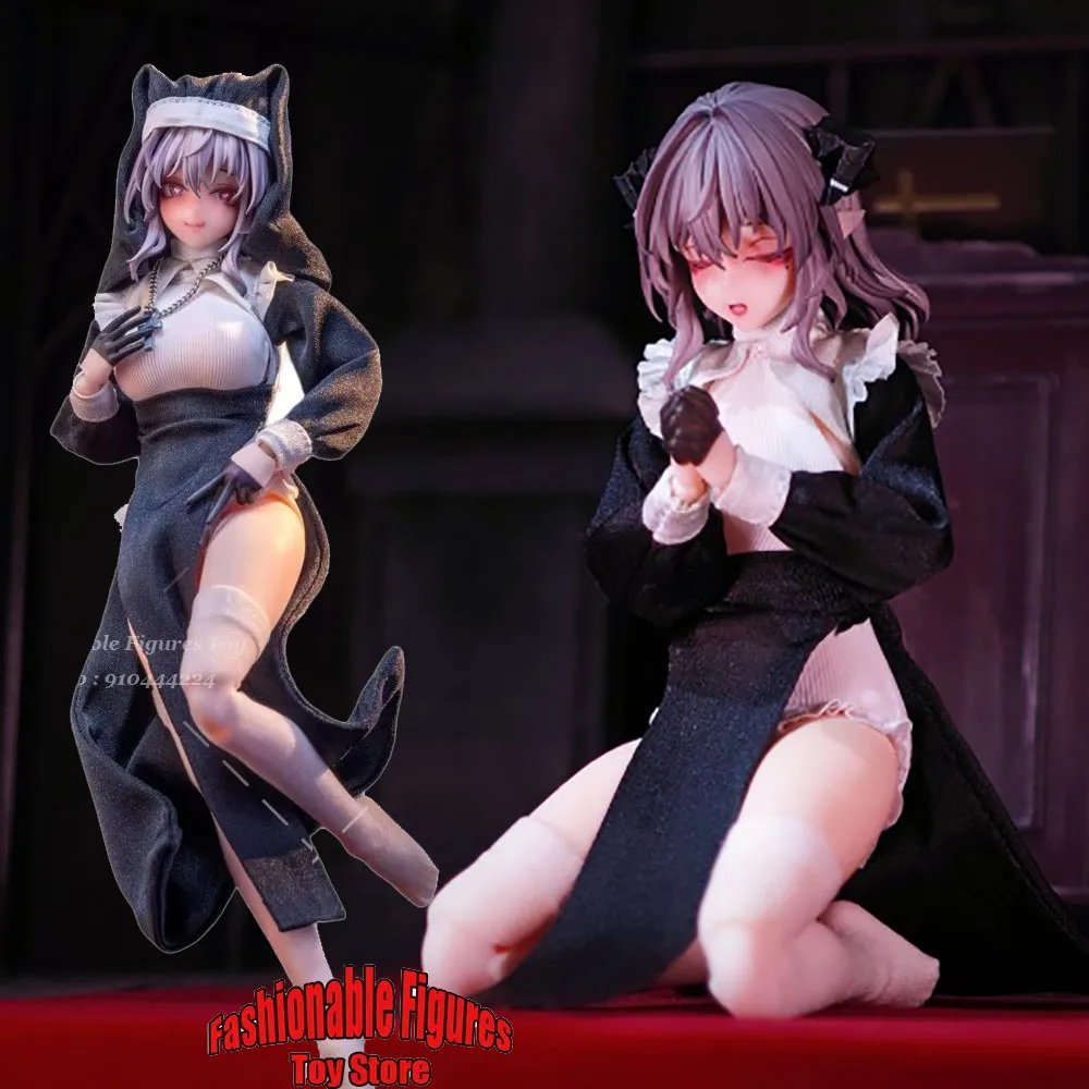 HASUKI CS017 1/12 Female Soldier Nun Uniform Cute Anime Girl Elastic Black Skirt Hat Socks Set Fit 6Inch Action Figure Body
HASUKI CS017 1/12 Female Soldier Nun Uniform Cute Anime Girl Elastic Black Skirt Hat Socks Set Fit 6Inch Action Figure Body