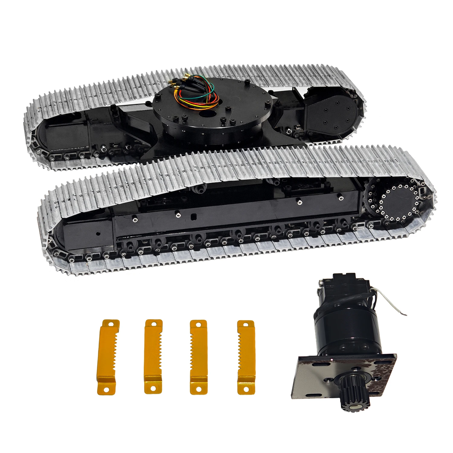 RC Excavator Hydraulic Metal Chassis Suitable for 1/14 Excavator Model with Motor Super Torque Brushless Walking Chassis
RC Excavator Hydraulic Metal Chassis Suitable for 1/14 Excavator Model with Motor Super Torque Brushless Walking Chassis