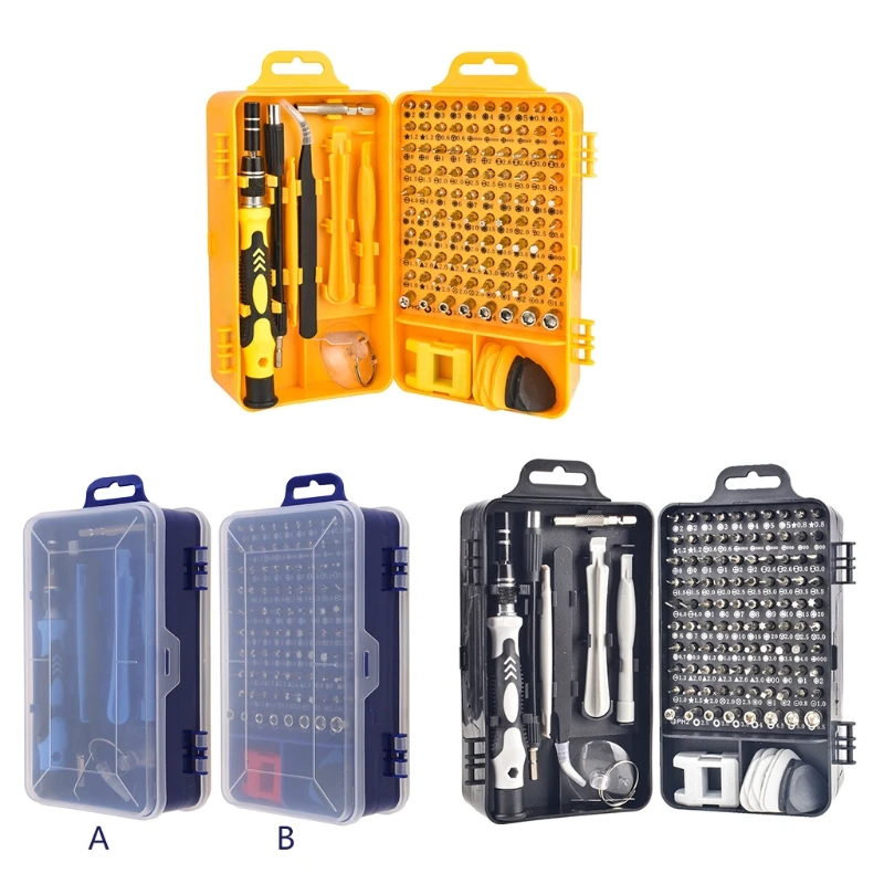 X37E Hand Tools 115 In 1 Screwdriver Set Of Screw Driver Bit Set Multi-function Set
X37E Hand Tools 115 In 1 Screwdriver Set Of Screw Driver Bit Set Multi-function Set