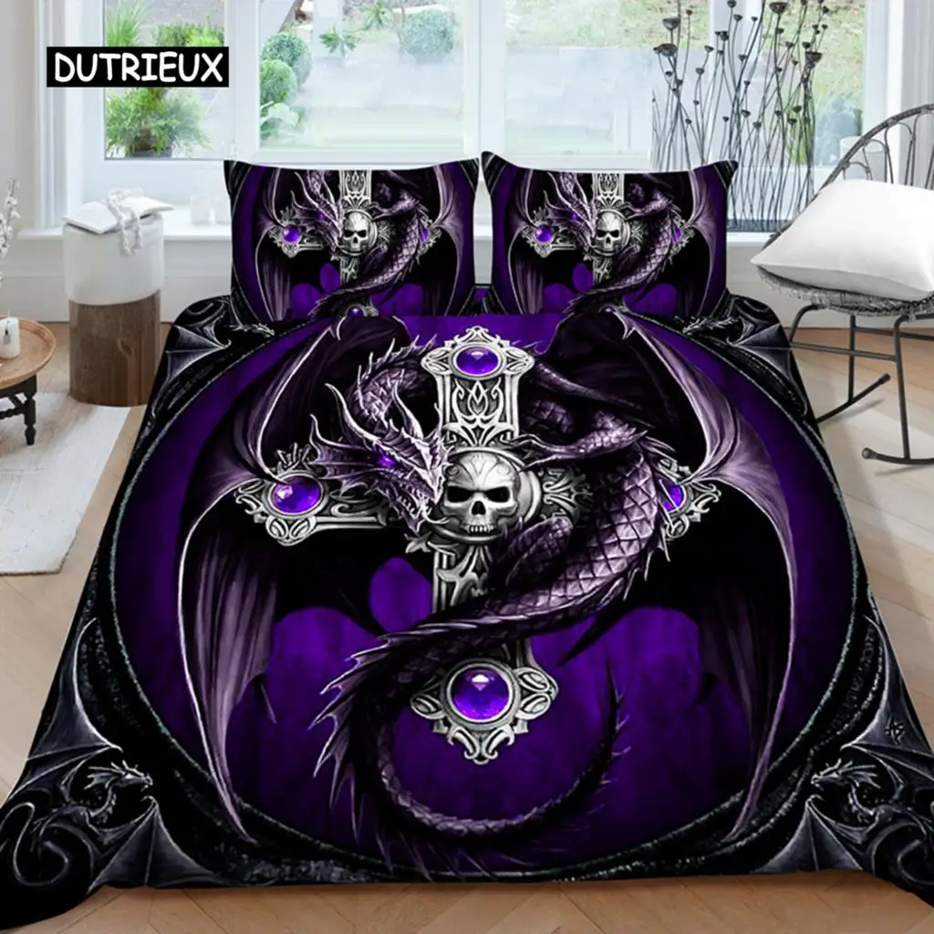 Hot Style Soft Bedding Set 3d Digital Skull Printing 2/3pcs Duvet Cover Set with Zipper Single Twin Double Full Queen King
Hot Style Soft Bedding Set 3d Digital Skull Printing 2/3pcs Duvet Cover Set with Zipper Single Twin Double Full Queen King