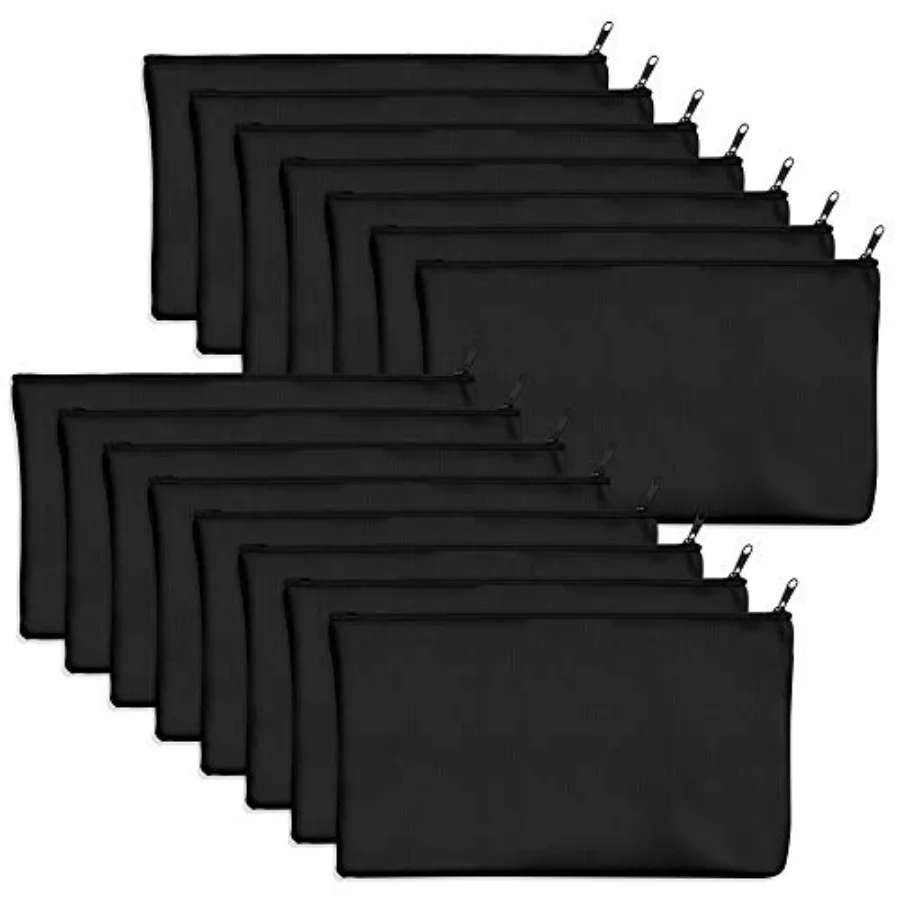 15 Pack Blank Cotton Canvas DIY Craft Zipper Bags Pouches Pencil Case for Makeup Cosmetic Toiletry Stationary Storage
15 Pack Blank Cotton Canvas DIY Craft Zipper Bags Pouches Pencil Case for Makeup Cosmetic Toiletry Stationary Storage