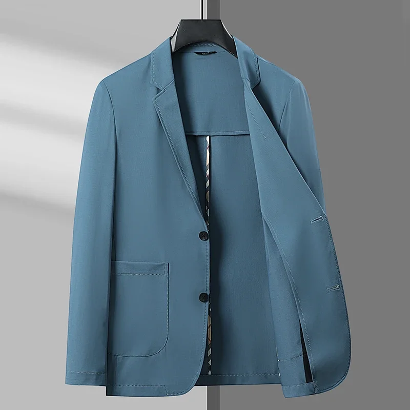 2023 New high-quality summer light business thin ice silk traceless leisure coat men's sun protection clothing single west men
2023 New high-quality summer light business thin ice silk traceless leisure coat men's sun protection clothing single west men