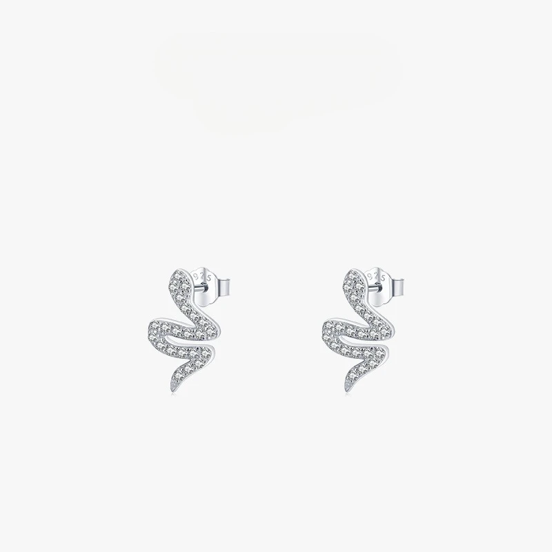 Dawn's Jewel S925 Sterling Silver Diamond Small Snake Stud Earrings Niche Simple Personality Ins Popular Ear Piercing
Dawn's Jewel S925 Sterling Silver Diamond Small Snake Stud Earrings Niche Simple Personality Ins Popular Ear Piercing