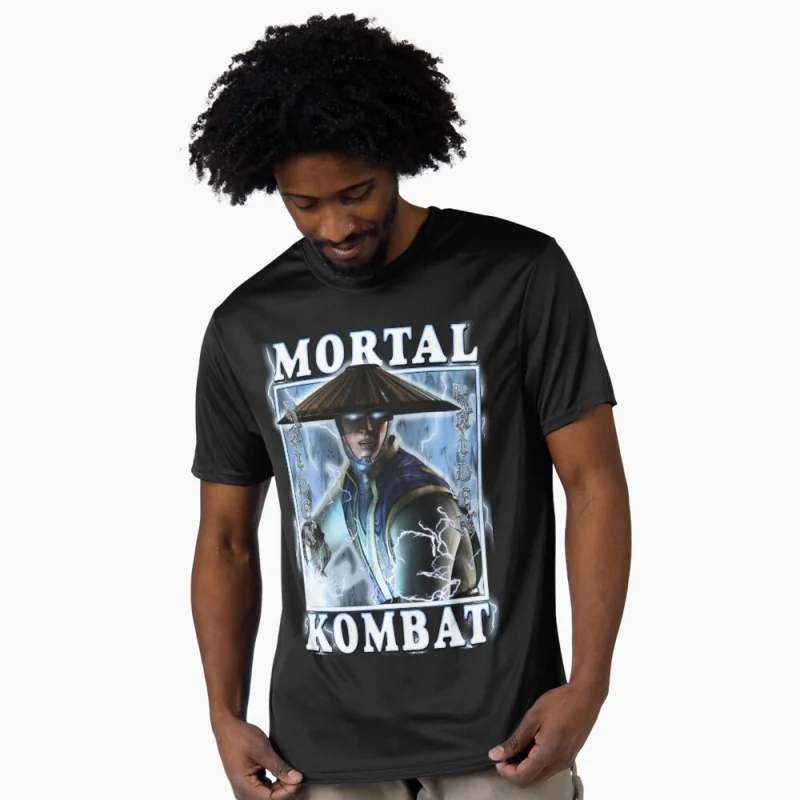 Raiden MK Vintage 90's Mortal Kombat Gift tee for gamer 100% cotton printed Men's Short Sleeve Graphic T-Shirt All size tops
Raiden MK Vintage 90's Mortal Kombat Gift tee for gamer 100% cotton printed Men's Short Sleeve Graphic T-Shirt All size tops