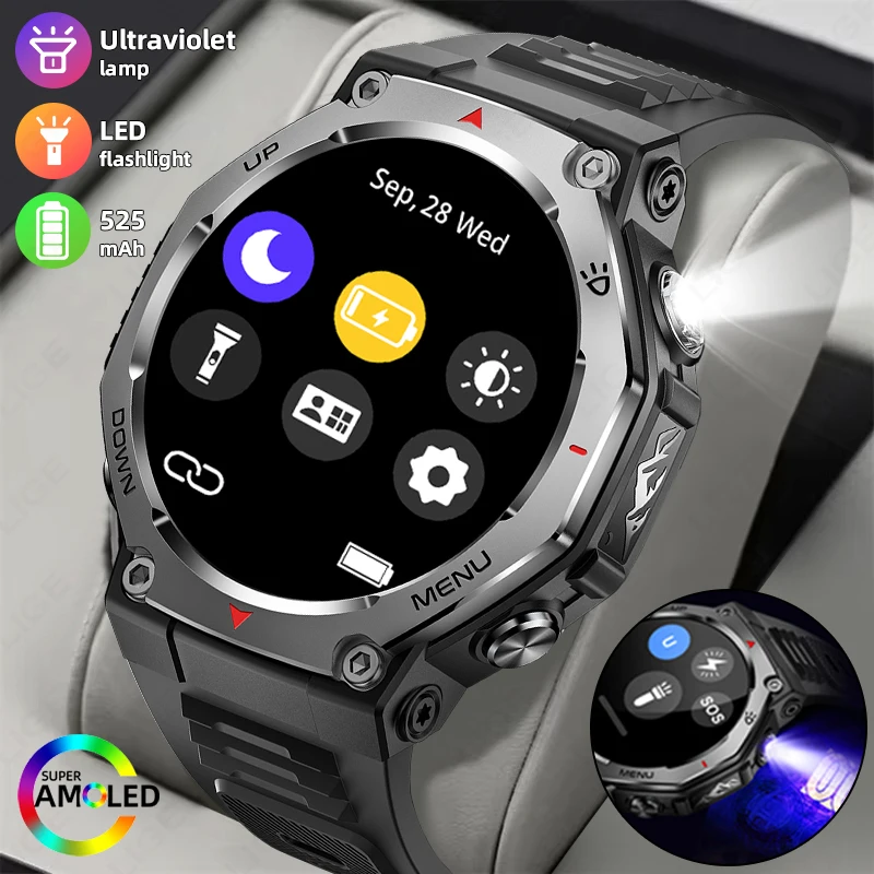2025 Military Smart Watch 525mAh Battery 1.43 Inch AMOLED Supports 5ATM Waterproof For Huawei Bluetooth Call Sport Smartwatch
2025 Military Smart Watch 525mAh Battery 1.43 Inch AMOLED Supports 5ATM Waterproof For Huawei Bluetooth Call Sport Smartwatch