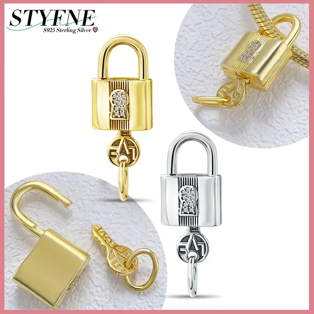 Original 925 Sterling Silver Key Heart-shaped Series Eternal Love Lock Charm Fit Bracelet DIY Jewelry for Women's Gifts
Original 925 Sterling Silver Key Heart-shaped Series Eternal Love Lock Charm Fit Bracelet DIY Jewelry for Women's Gifts