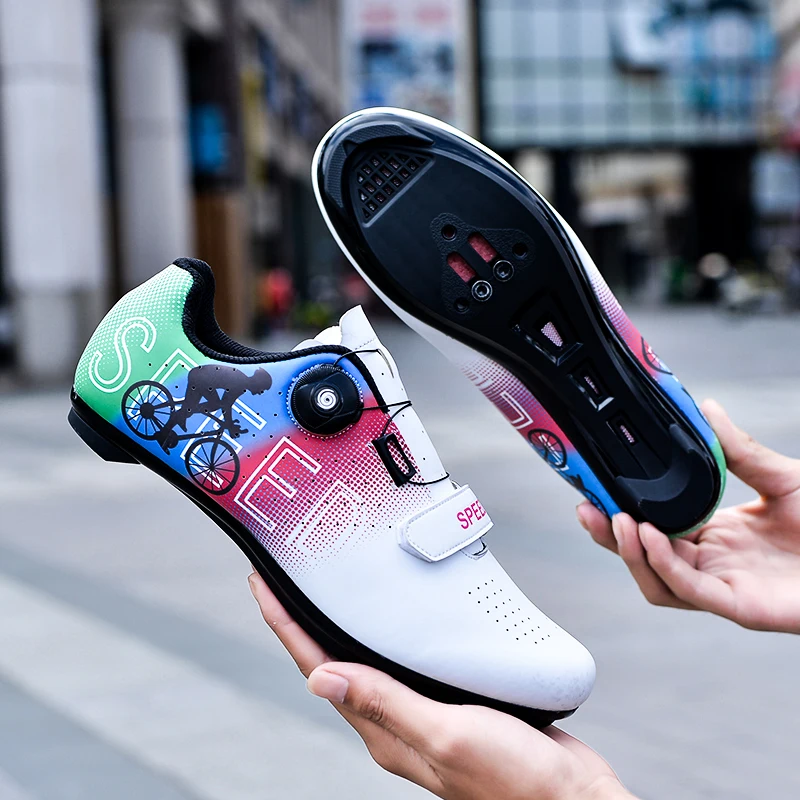 Professional Men's Road Cycling Shoes Unisex Bicycle Shoes Breathable Racing Bike Shoes Men Women Non-slip Speed Cycling Sneaker
Professional Men's Road Cycling Shoes Unisex Bicycle Shoes Breathable Racing Bike Shoes Men Women Non-slip Speed Cycling Sneaker