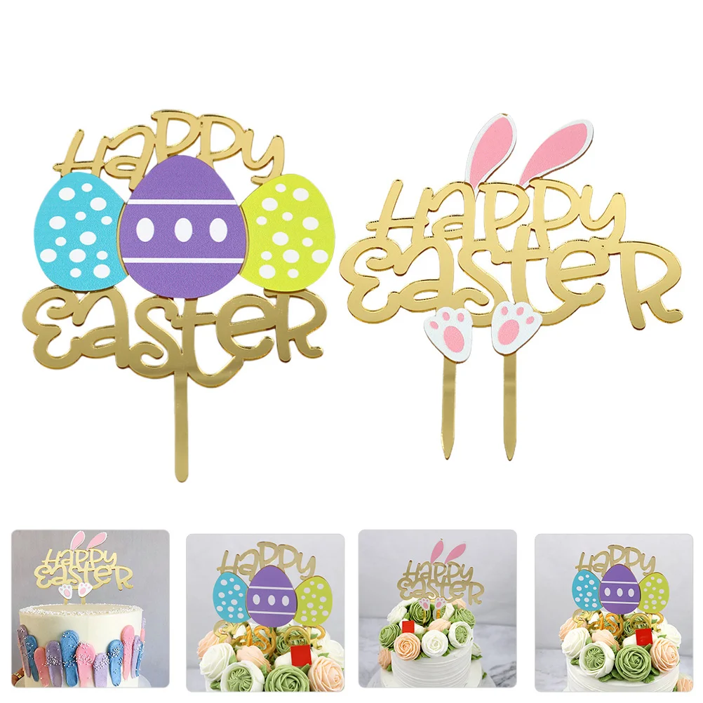 2 Pcs Acrylic Cake Insert Picks Topper Easter Cartoon Decorations Lovely Festive Party Cake Cupcake naments Safe Environment
2 Pcs Acrylic Cake Insert Picks Topper Easter Cartoon Decorations Lovely Festive Party Cake Cupcake naments Safe Environment