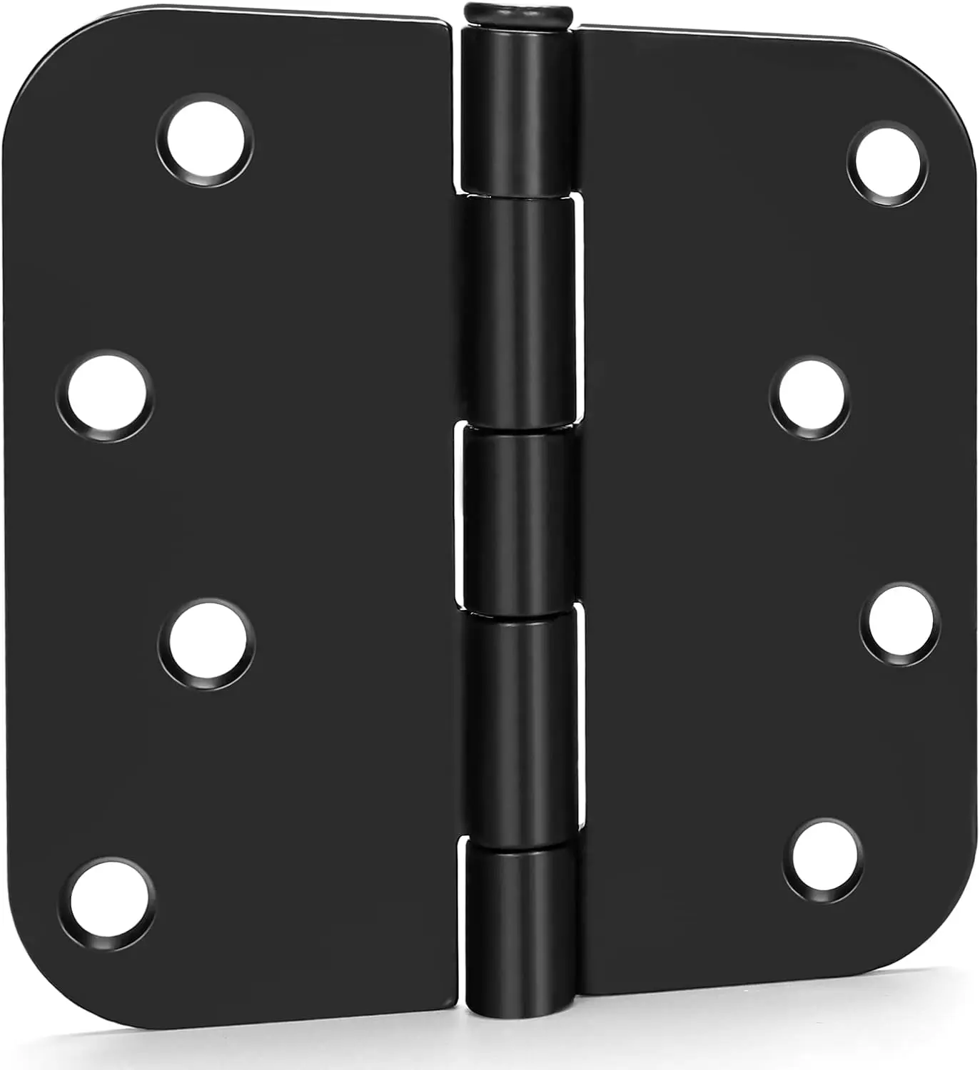 3 Pack Matte Black Heavy Duty Iron Door Hinges 4x4 Inch with 5/8" Radius Corners for Interior and Exterior Doors
3 Pack Matte Black Heavy Duty Iron Door Hinges 4x4 Inch with 5/8" Radius Corners for Interior and Exterior Doors