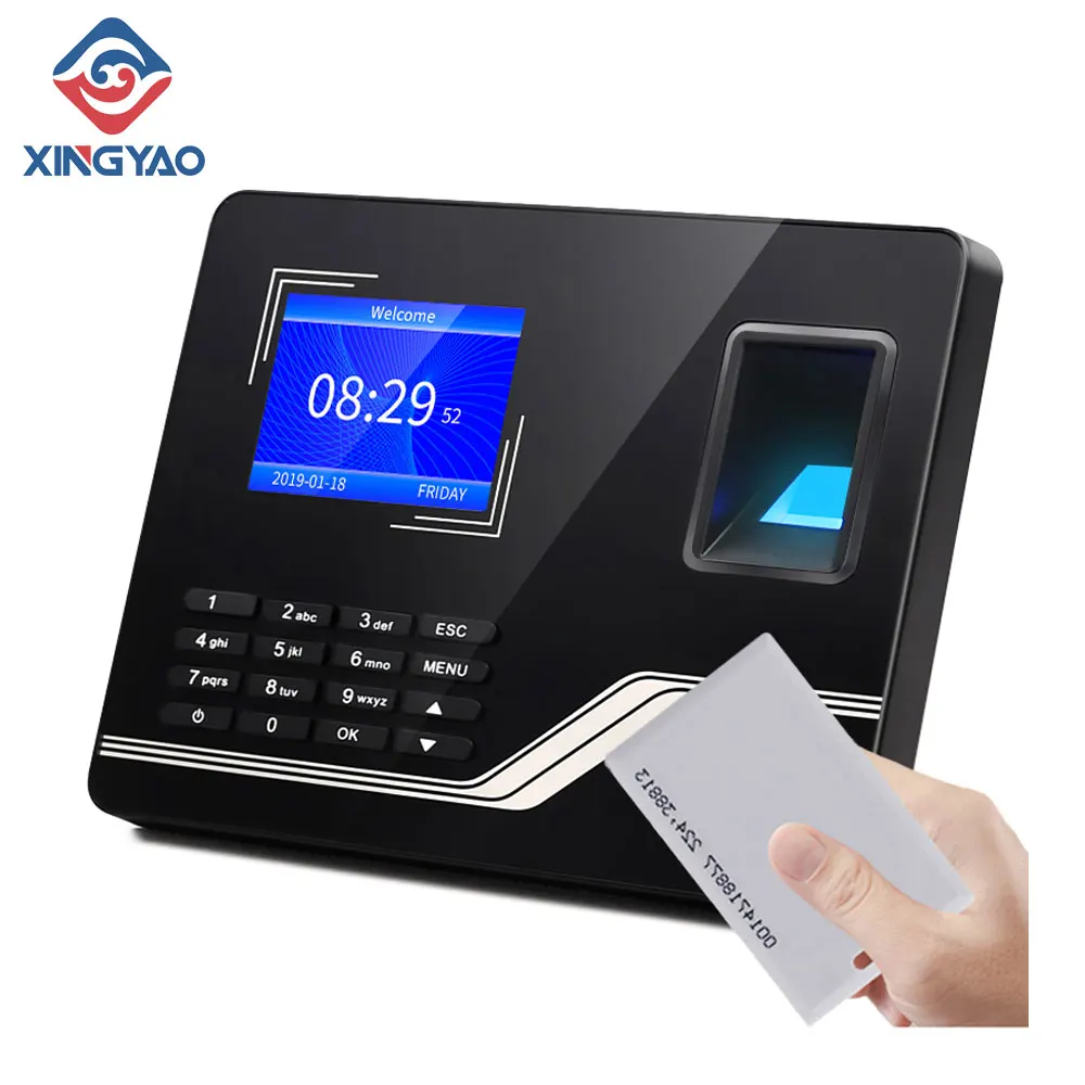 July005 Fingerprint Attendance Machine Biomestric Recorder Ethernet F20 Fingerprint Time Attendance Machine with Card
July005 Fingerprint Attendance Machine Biomestric Recorder Ethernet F20 Fingerprint Time Attendance Machine with Card