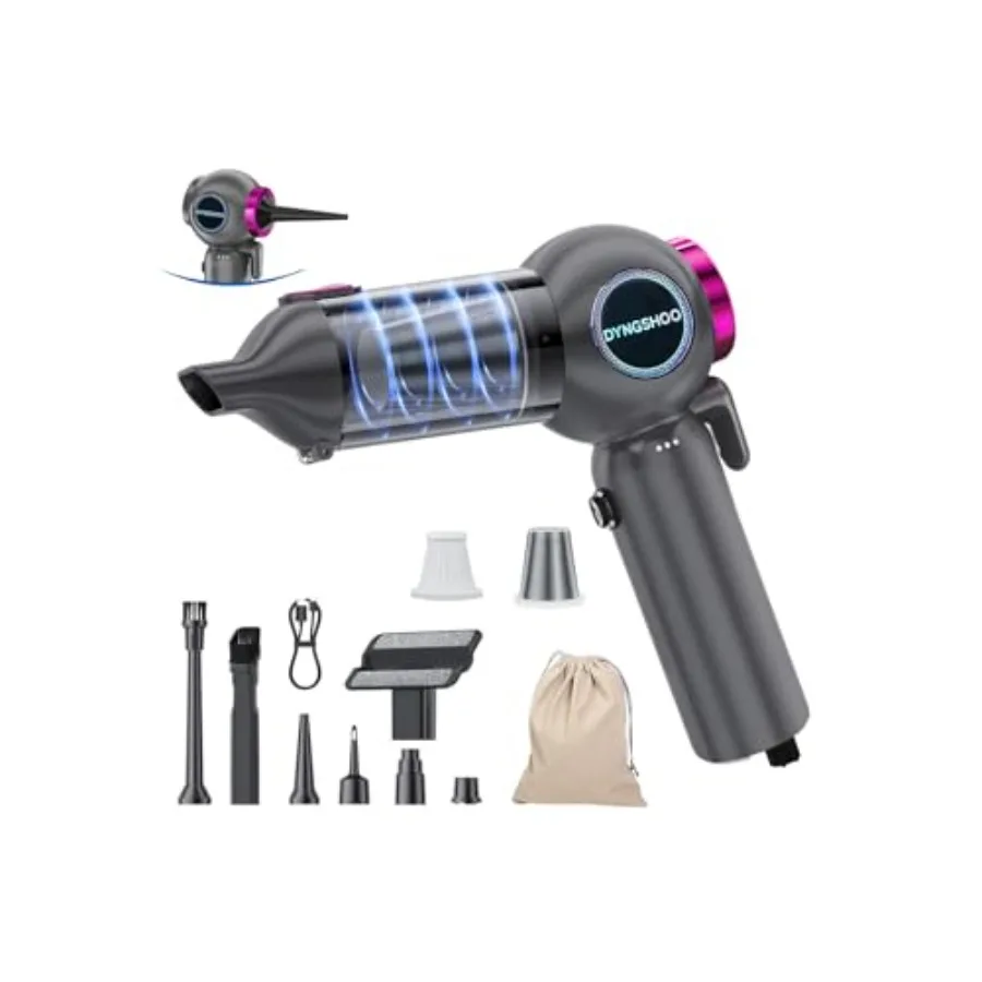 Портативный беспроводной автомобильный пылесос с функцией разбивания стекол одним нажатием и резаком для ремней безопасности, мощность 2500 Вт
Портативный беспроводной автомобильный пылесос с функцией разбивания стекол одним нажатием и резаком для ремней безопасности, мощность 2500 Вт