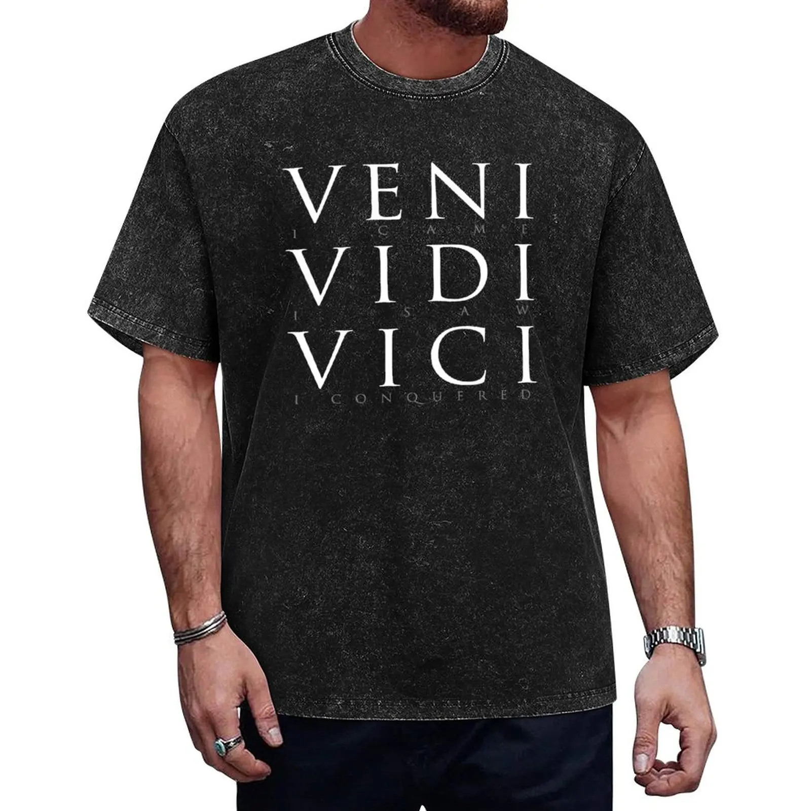 Veni Vidi Vici T-Shirt vintage t shirts Funny t-shirt Men's t-shirts
Veni Vidi Vici T-Shirt vintage t shirts Funny t-shirt Men's t-shirts