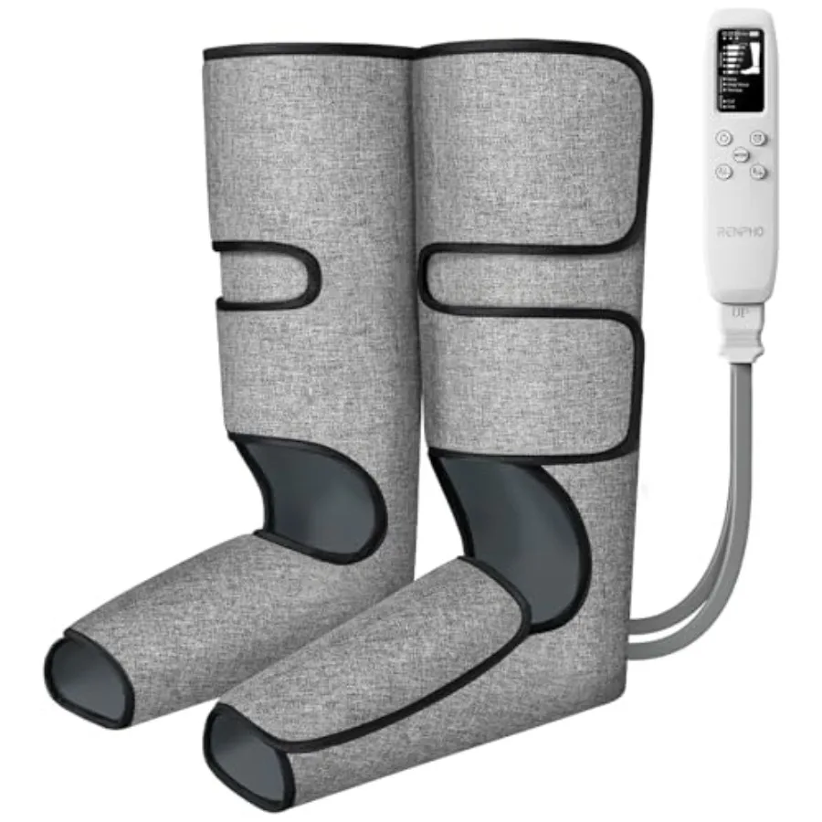 Leg Massager for Circulation and Pain Relief FSA with Smart Pressure Sensor Air Compression Calf Massager for Relieve Fatigue B
Leg Massager for Circulation and Pain Relief FSA with Smart Pressure Sensor Air Compression Calf Massager for Relieve Fatigue B