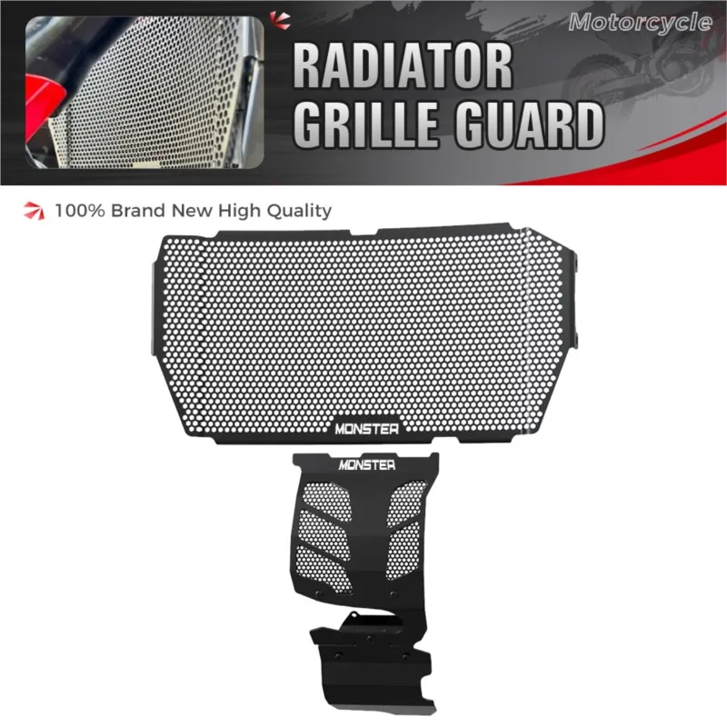 For Ducati Monster 821 Dark Stealth Stripe 2013-2017-2018-2019-2020 Motorcycle Radiator Guard Grille Oil Cooler Protector Cover
For Ducati Monster 821 Dark Stealth Stripe 2013-2017-2018-2019-2020 Motorcycle Radiator Guard Grille Oil Cooler Protector Cover