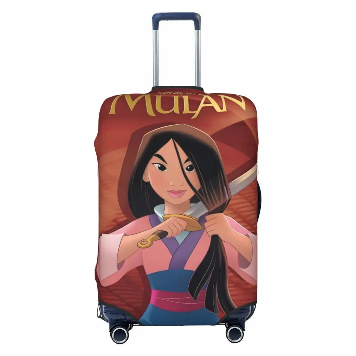 Custom Mulan Luggage Cover Elastic Brave Hero Cute Princess Pattern Travel Suitcase Protective Covers Fits 18-32 Inch
Custom Mulan Luggage Cover Elastic Brave Hero Cute Princess Pattern Travel Suitcase Protective Covers Fits 18-32 Inch