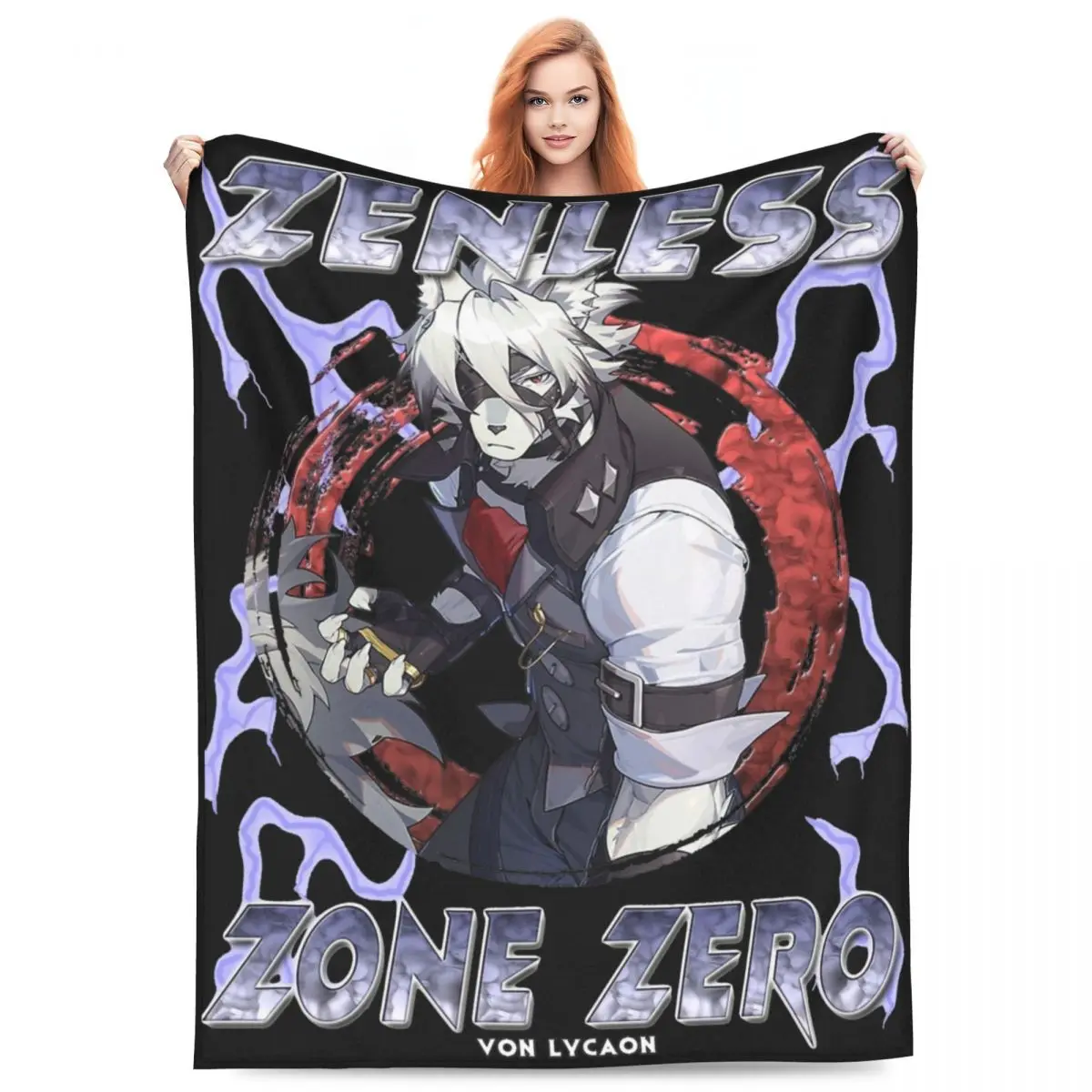 Zenless Zone Zero - Von Lycaon Merch Blanket Lightweight Thin Fleece Throw Blankets Relax Plush Thin Quilt
Zenless Zone Zero - Von Lycaon Merch Blanket Lightweight Thin Fleece Throw Blankets Relax Plush Thin Quilt