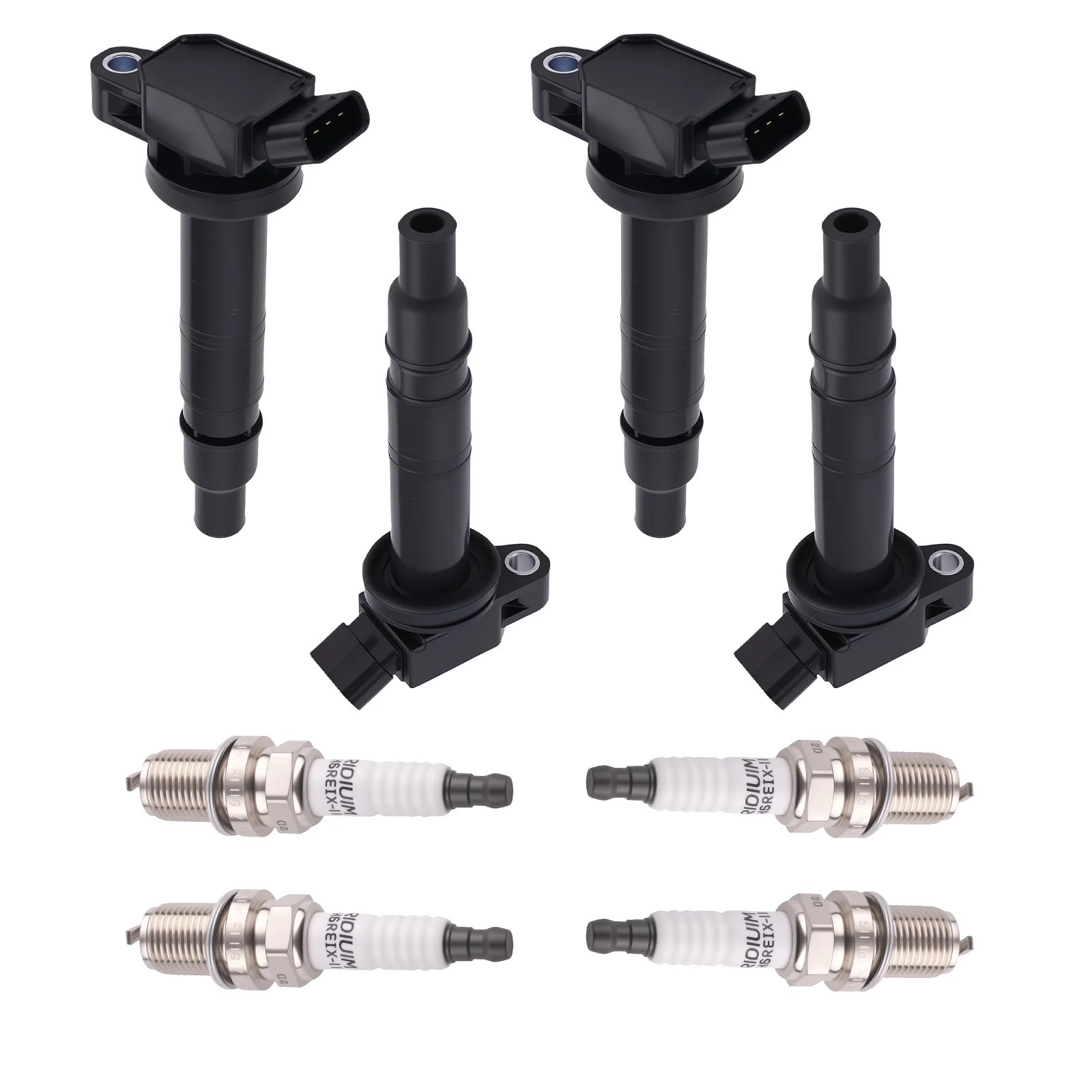 Ignition Coil Spark Plug Set for Toyota Solara 2.4L L4 2007-2008 90919C2006
Ignition Coil Spark Plug Set for Toyota Solara 2.4L L4 2007-2008 90919C2006