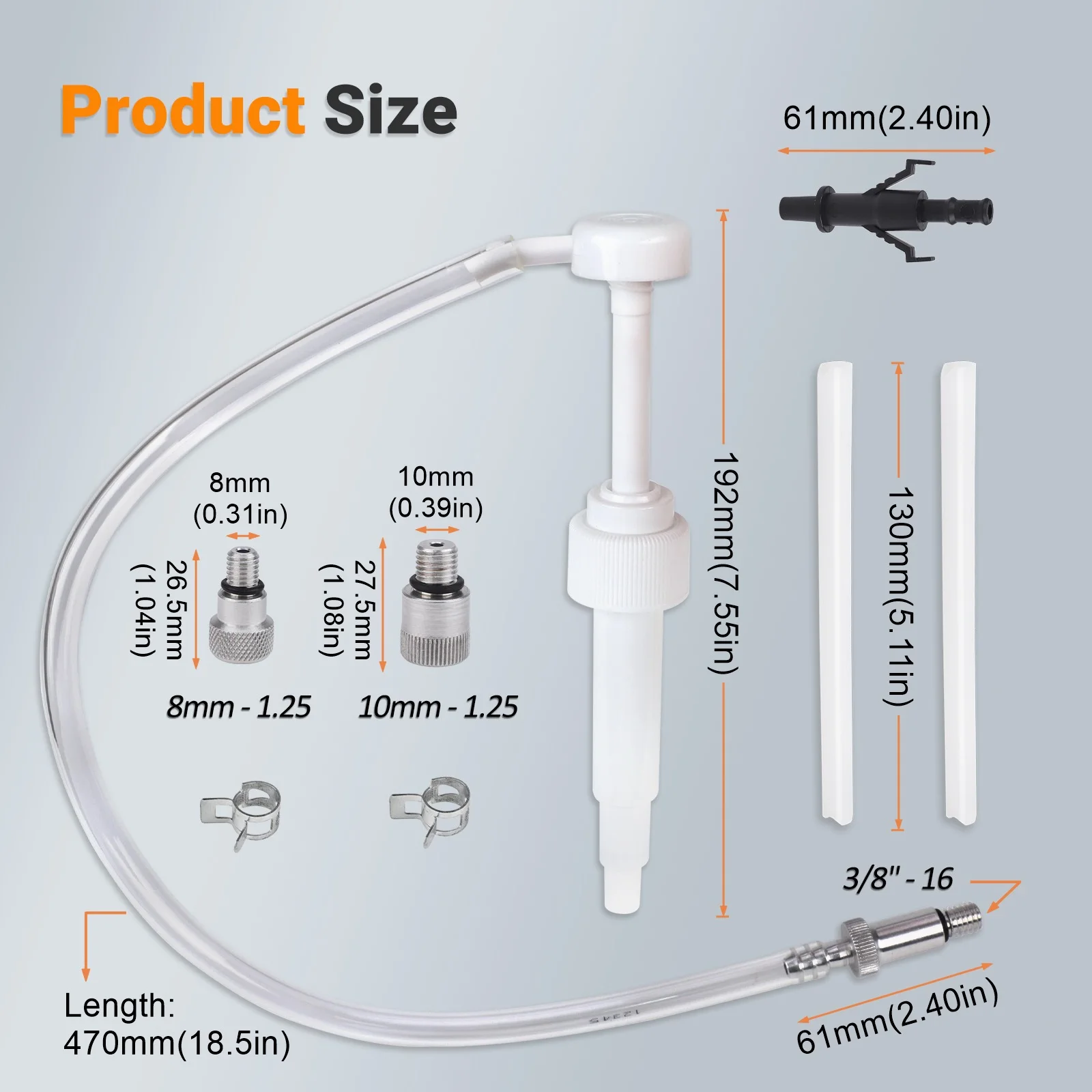1Set Universal Lower Unit Gear Oil Pump Fit Marine Outboard Motors Manual Hand Tool Transmission Fluid Pump Transfer Kit
1Set Universal Lower Unit Gear Oil Pump Fit Marine Outboard Motors Manual Hand Tool Transmission Fluid Pump Transfer Kit