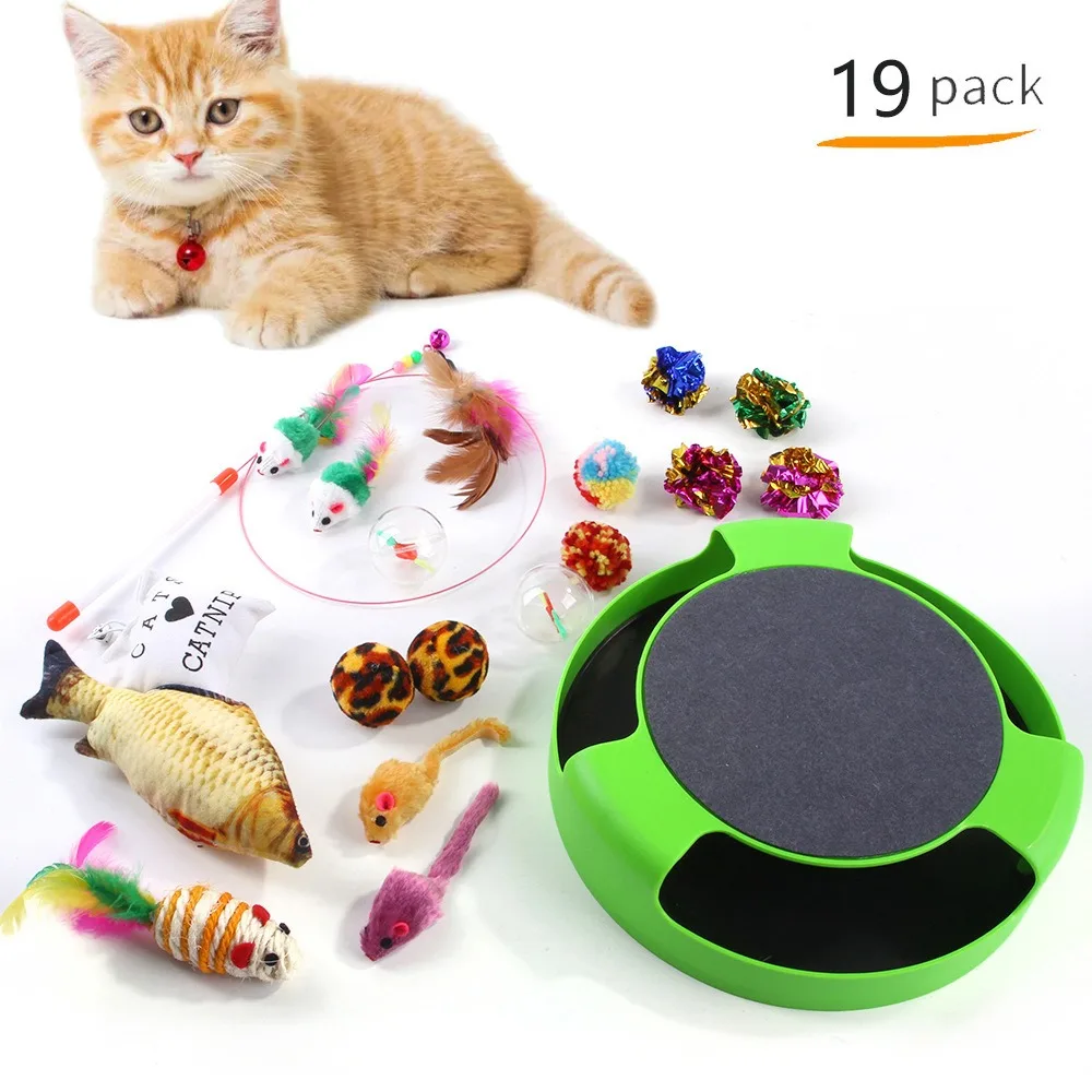 Mouse Shape Balls Pet Cat Toys Set Foldable Bell Ball Funny Cat Stick Simulation Fish Interactive Cat Toys Cat Exercise
Mouse Shape Balls Pet Cat Toys Set Foldable Bell Ball Funny Cat Stick Simulation Fish Interactive Cat Toys Cat Exercise