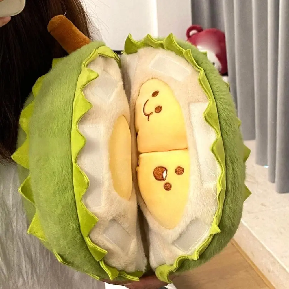 New Durian Fruit Shape Plush Toy Detachable 25cm Decompression Toy Soft Stuffed Toy Gifts for Children
New Durian Fruit Shape Plush Toy Detachable 25cm Decompression Toy Soft Stuffed Toy Gifts for Children
