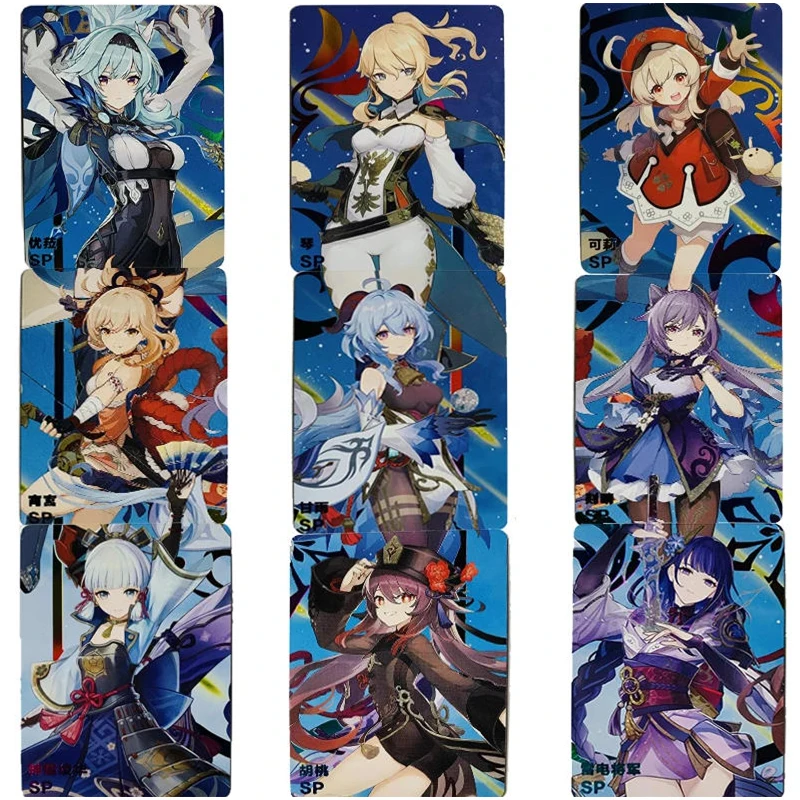 Japanese Anime Goddess Story 10M01 10M02 10M03 10M04 10M05 SSP MR SSR SR R Raiden Shogun Ganyu Hu Tao Keqing Collect Cards
Japanese Anime Goddess Story 10M01 10M02 10M03 10M04 10M05 SSP MR SSR SR R Raiden Shogun Ganyu Hu Tao Keqing Collect Cards