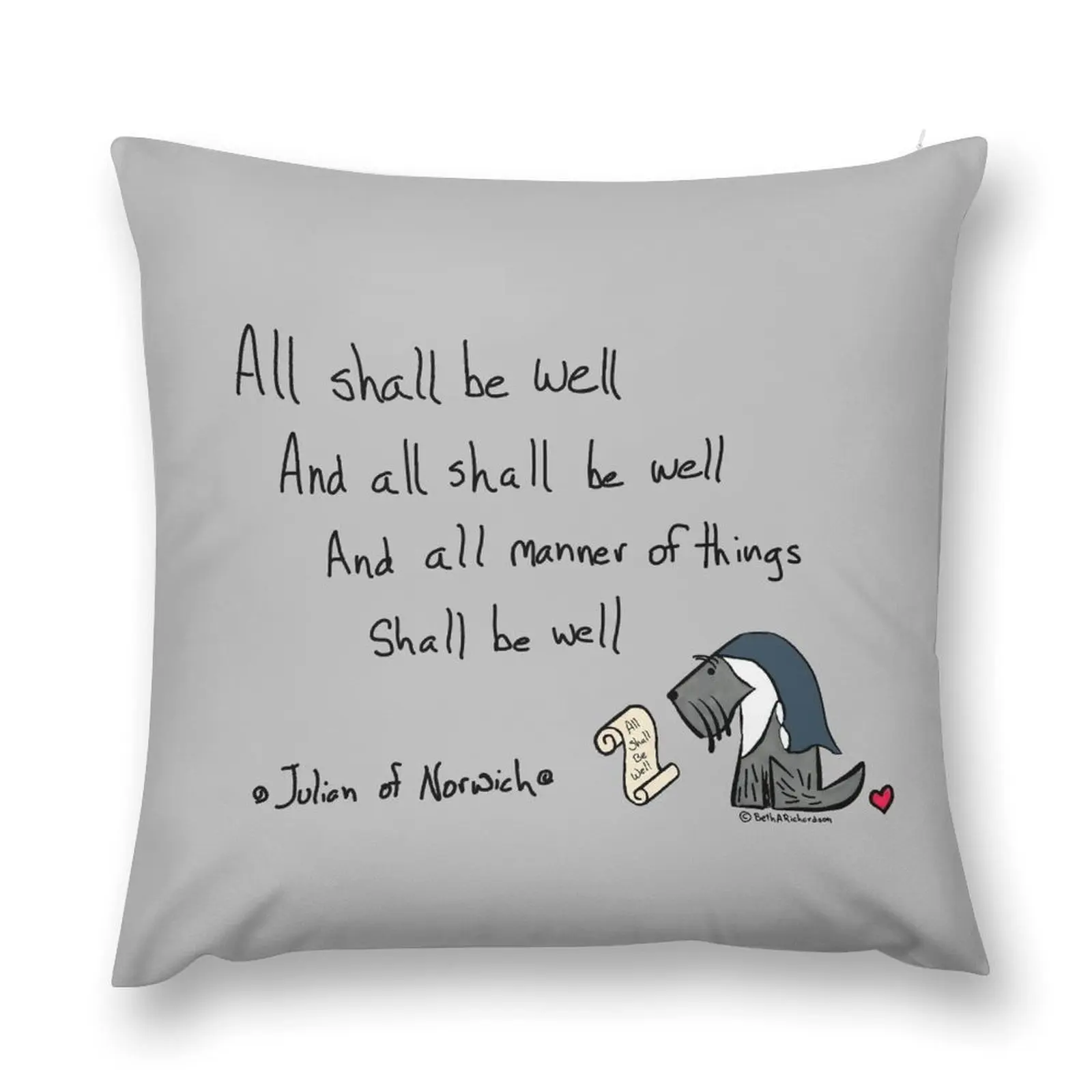 Jack - Julian of Norwich - All Shall Be Well Throw Pillow christmas cushions covers covers for pillows pillow
Jack - Julian of Norwich - All Shall Be Well Throw Pillow christmas cushions covers covers for pillows pillow