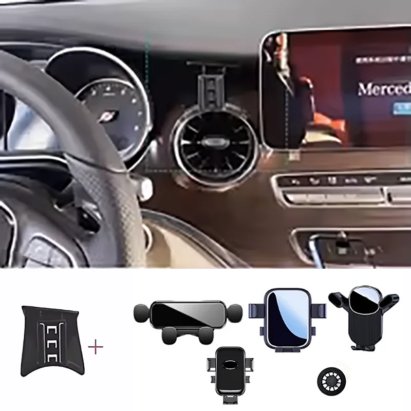 Car Phone Holder For Mercedes Benz V250 V260 W447 2016-2021 phone stand special car anti-shake navigation stand
Car Phone Holder For Mercedes Benz V250 V260 W447 2016-2021 phone stand special car anti-shake navigation stand