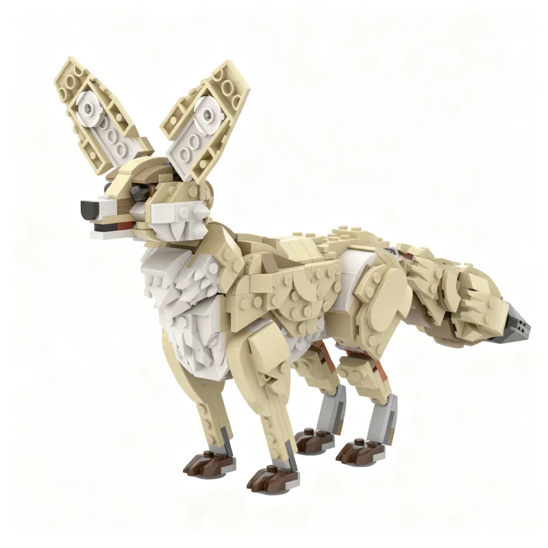 488PCS MOC Creative Fennec Fox Vulpes Zerda Model Custom Puzzle DIY Ideas Kids Toys Birthday Gifts Gift Toy Assembly Child Xmas
488PCS MOC Creative Fennec Fox Vulpes Zerda Model Custom Puzzle DIY Ideas Kids Toys Birthday Gifts Gift Toy Assembly Child Xmas