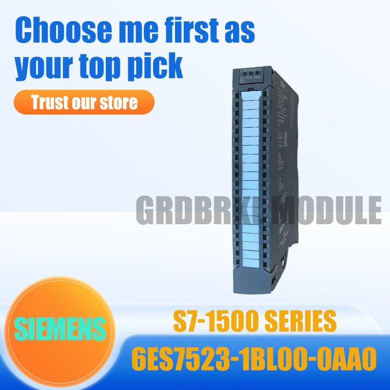 New Original SIEMENS 6ES7523-1BL00-0AA0 SIMATIC S7-1500 Digital Input Output Module
New Original SIEMENS 6ES7523-1BL00-0AA0 SIMATIC S7-1500 Digital Input Output Module