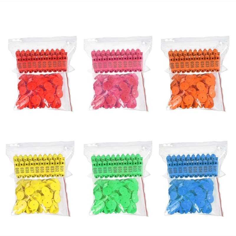 100 PCS Anti_Shedding with Number Cattle Sheep Ear Label Veterinary Ear Tags Drop shipping
100 PCS Anti_Shedding with Number Cattle Sheep Ear Label Veterinary Ear Tags Drop shipping