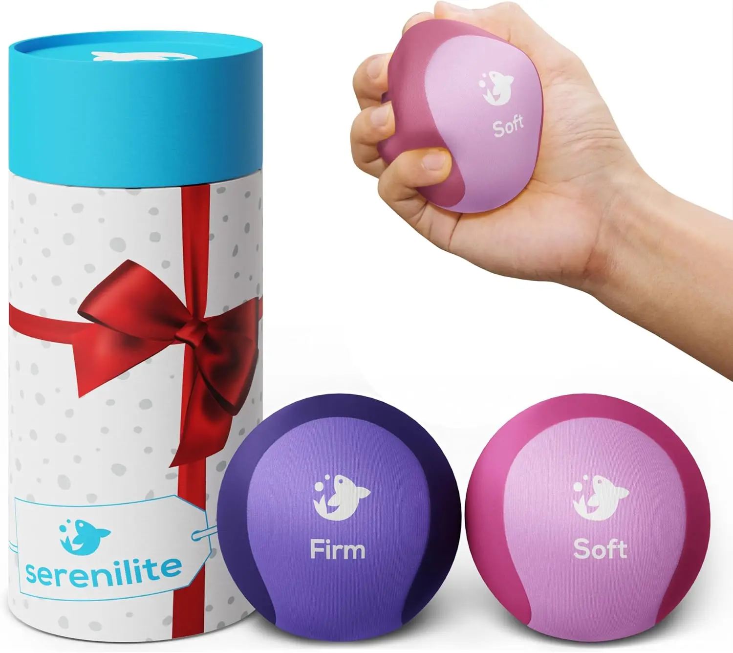 Tri-Density Stress Balls for Adults & Grip Strengthening Hand Therapy Exercise Bundle
Tri-Density Stress Balls for Adults & Grip Strengthening Hand Therapy Exercise Bundle