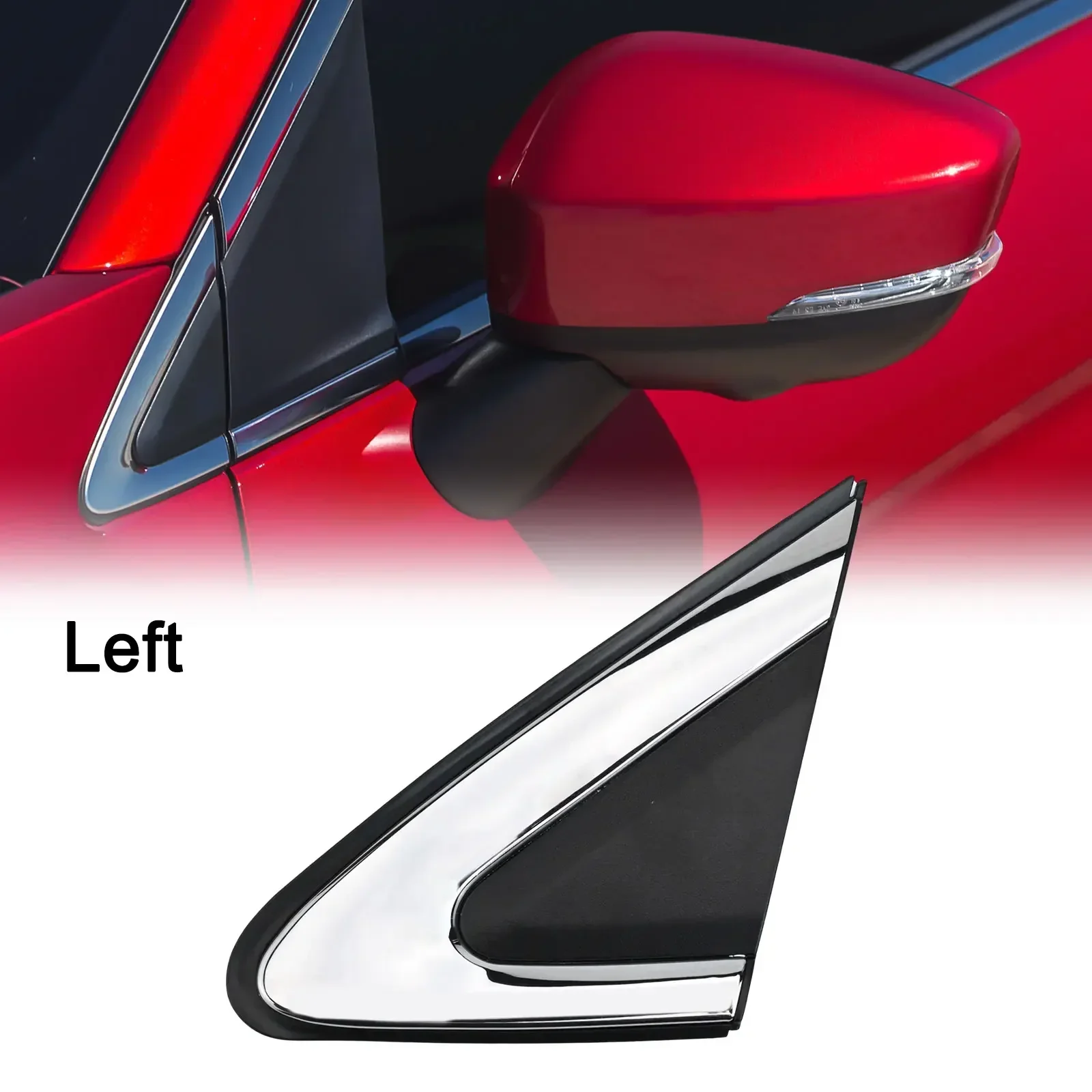 As Shown Corner Triangle Cover 7407A521 Part Number Direct Replacement Trim Front Left Placement Left Side Mirror Cover
As Shown Corner Triangle Cover 7407A521 Part Number Direct Replacement Trim Front Left Placement Left Side Mirror Cover