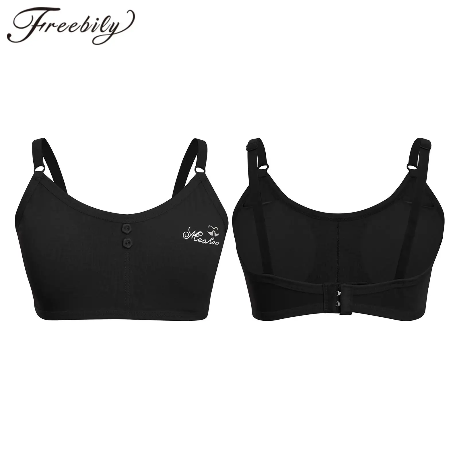 Girls Puberty Underwear Teenage Clothes Ruched Vest Ballet Dance Tops Removable Chest Pads Bra Kids Ballerina Dance Costumes
Girls Puberty Underwear Teenage Clothes Ruched Vest Ballet Dance Tops Removable Chest Pads Bra Kids Ballerina Dance Costumes