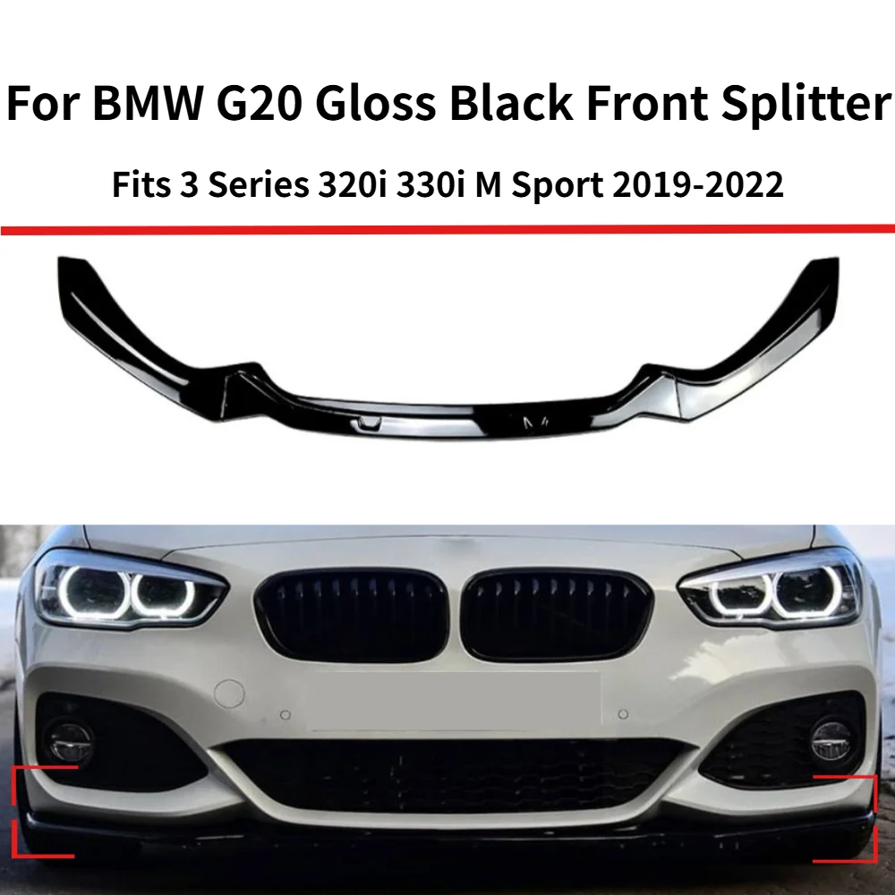 Gloss Black Car Front Bumper Splitter Lip For BMW 3 Series G20 G21 320i 330i 2019-2022 M Sport Protector Guard Body Kit Cover
Gloss Black Car Front Bumper Splitter Lip For BMW 3 Series G20 G21 320i 330i 2019-2022 M Sport Protector Guard Body Kit Cover