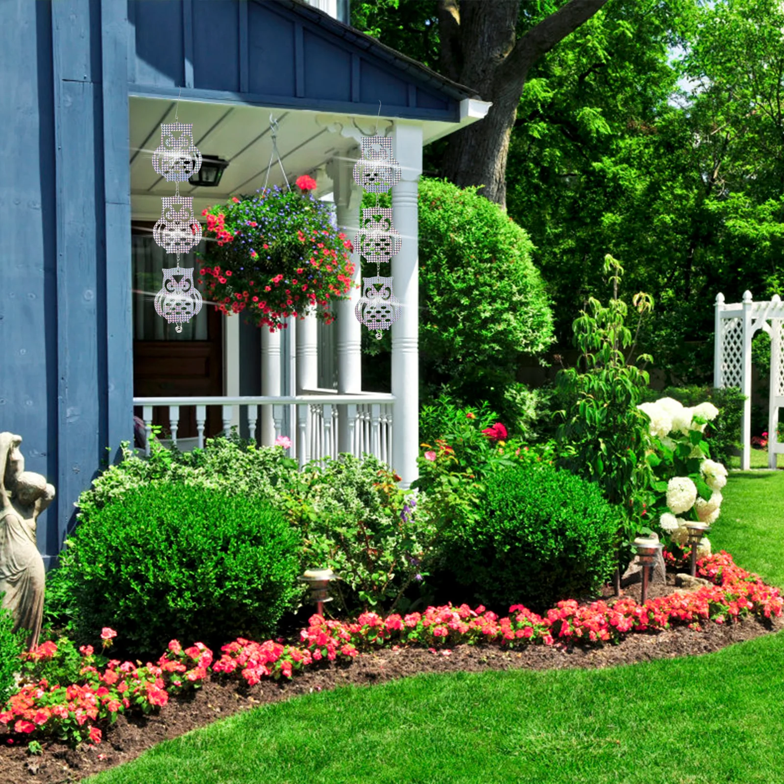 2 set Owl Bird Repeller Reflective Scare Device For Garden Balcony Fruit Trees Anti Bird Deterrent Tool Farm Supplies
2 set Owl Bird Repeller Reflective Scare Device For Garden Balcony Fruit Trees Anti Bird Deterrent Tool Farm Supplies