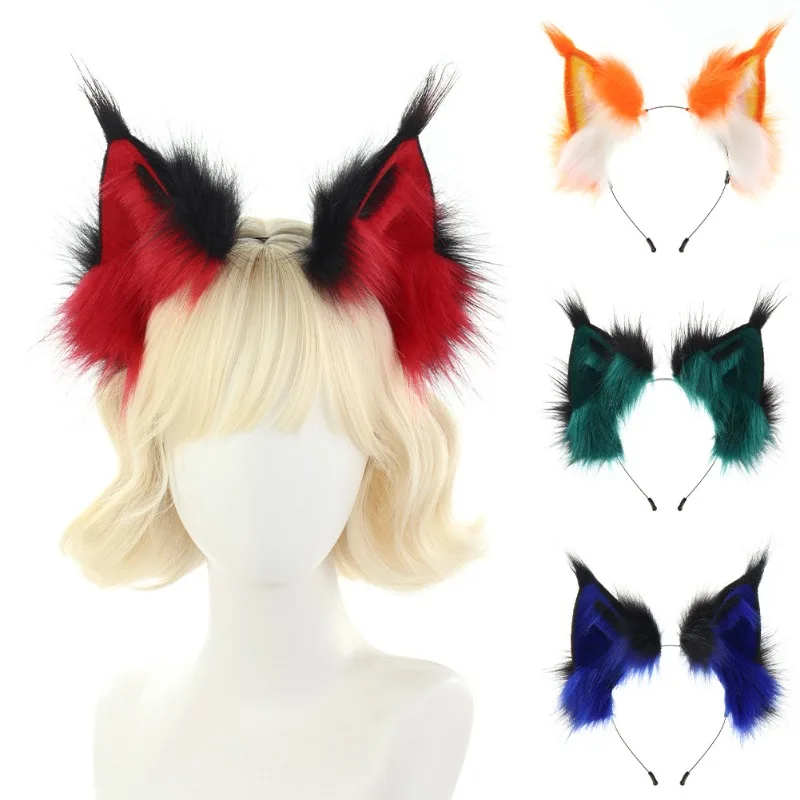 Animal Ears Halloween Plush Headband Cos Headwear Lynx Ears Hair Accessories
Animal Ears Halloween Plush Headband Cos Headwear Lynx Ears Hair Accessories